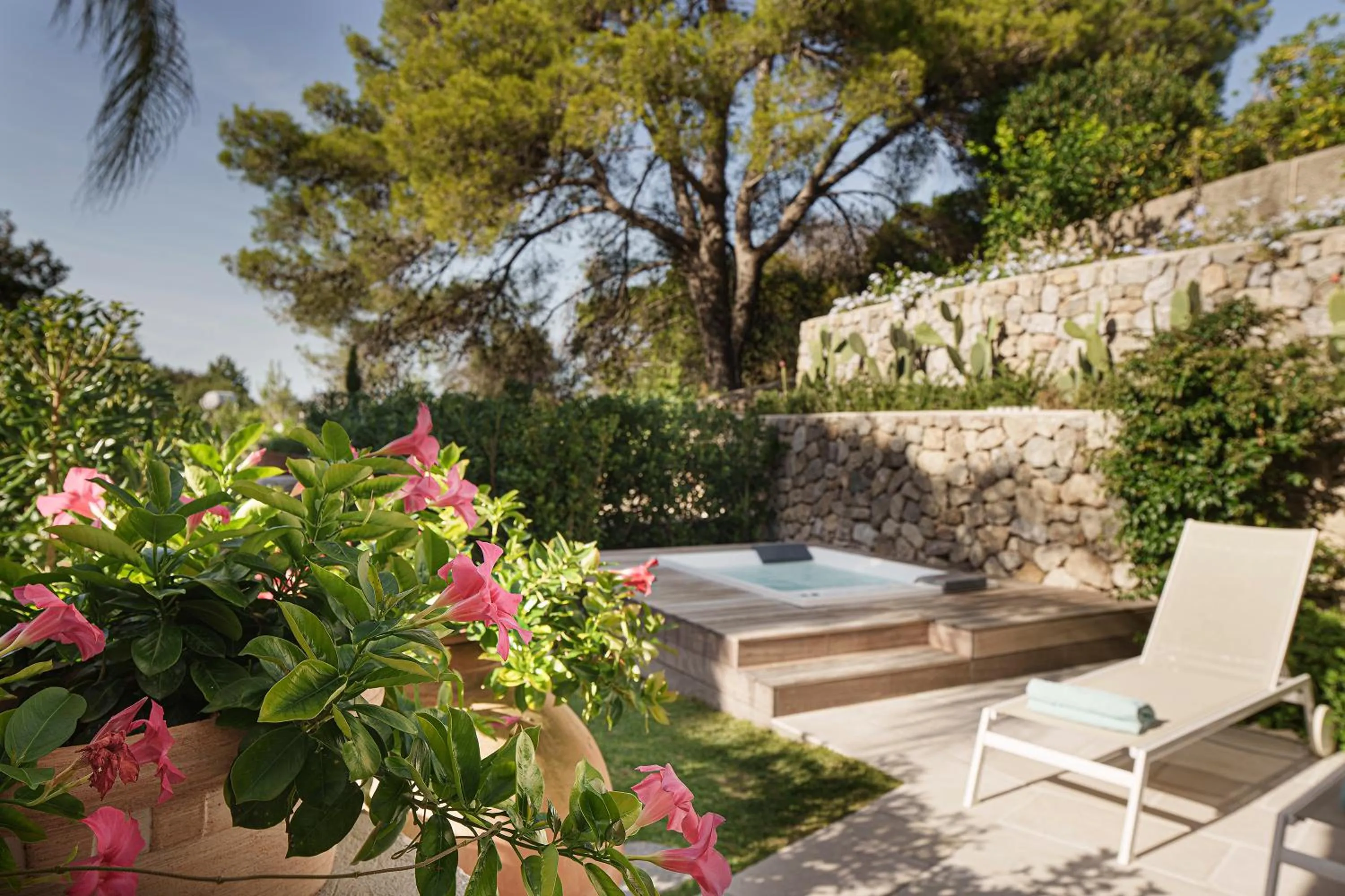 Garden view in Botania Relais & Spa - The Leading Hotels of the World