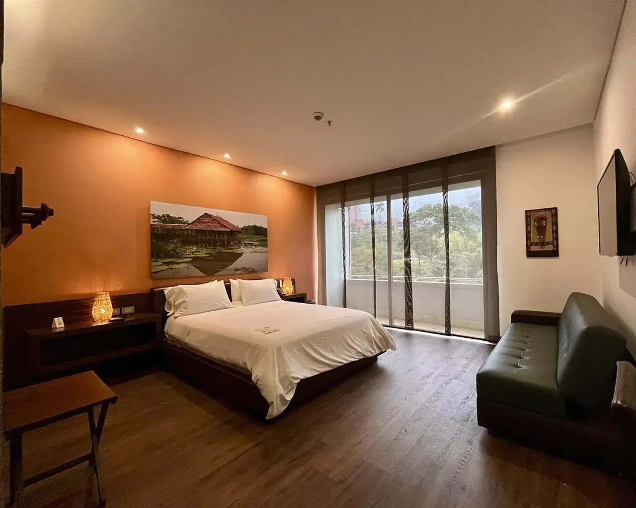 Deluxe Double Room with Balcony in Diez Hotel Categoría Colombia Deluxe Double Room with Balcony in Diez Hotel Categoría Colombia