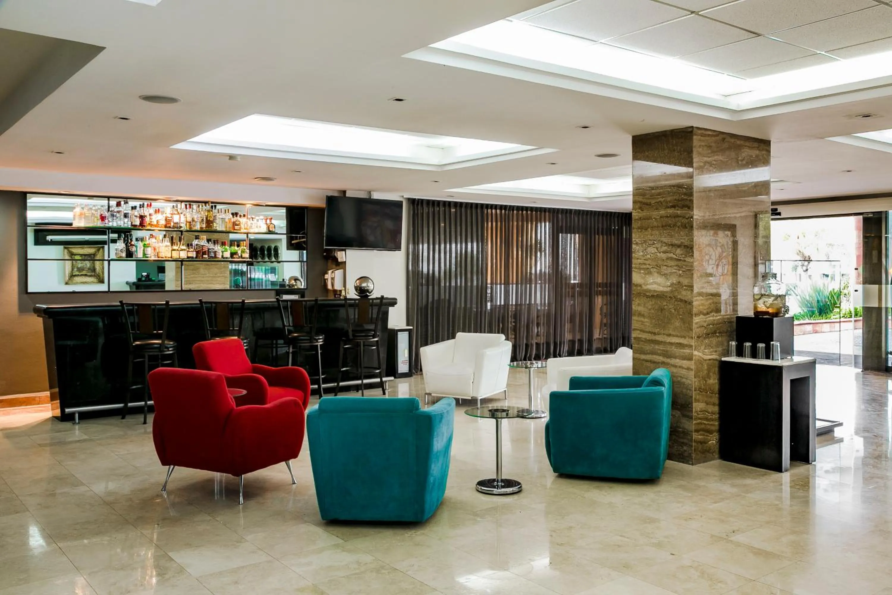 Lobby or reception in Imperio de Angeles Executive León Poliforum