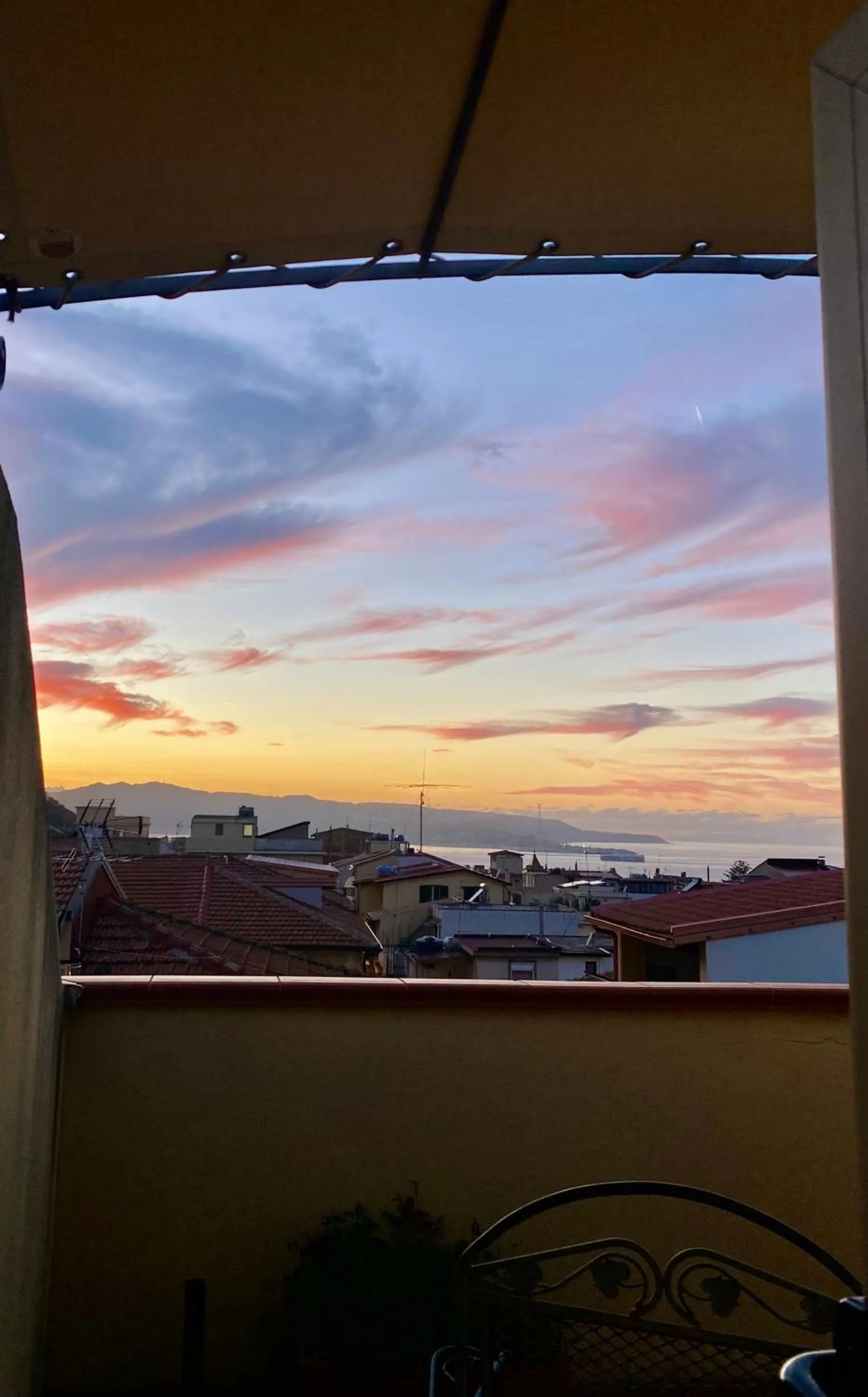 Sea view in Hotel Scilla