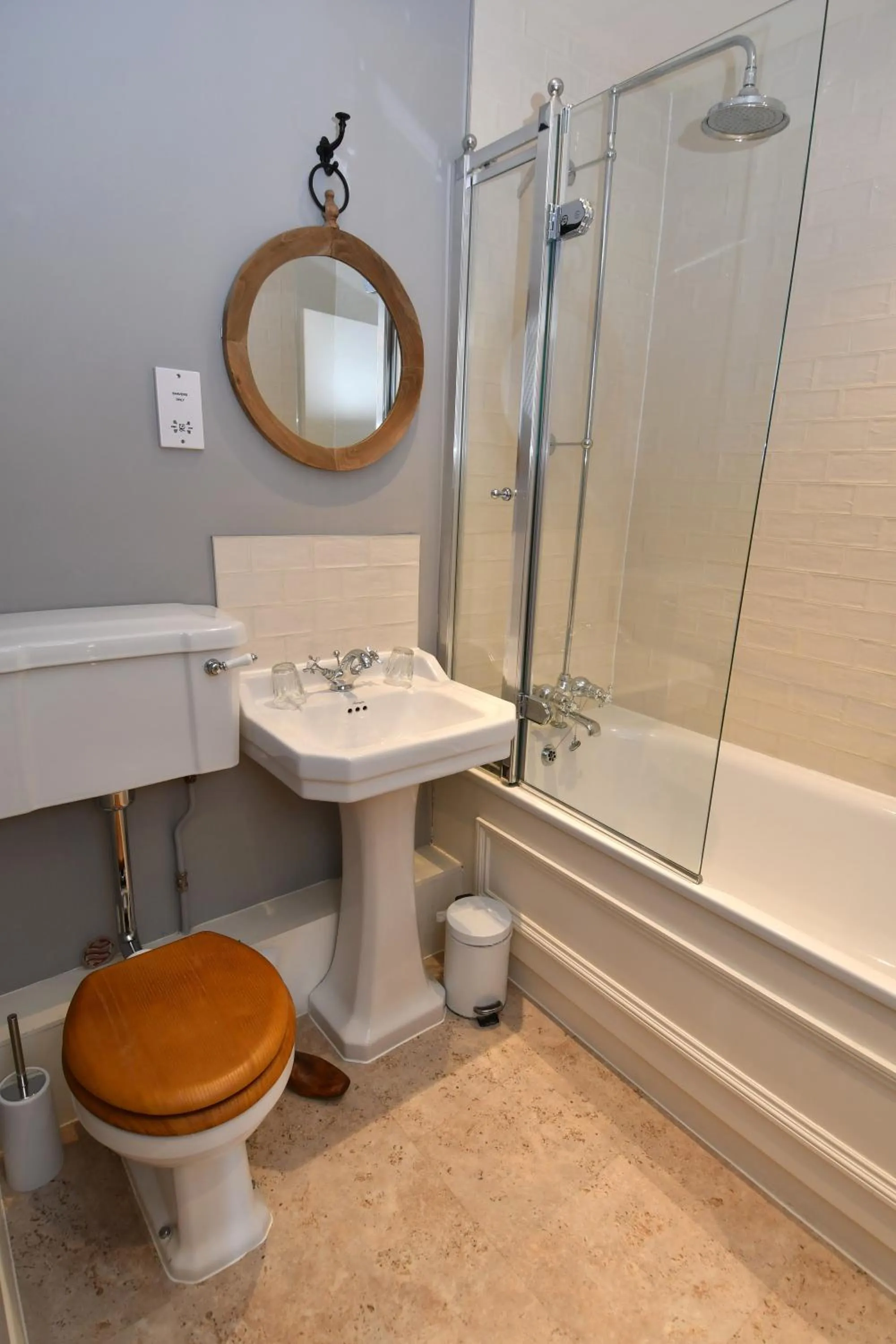 Bathroom in The Swan Hotel, Alresford