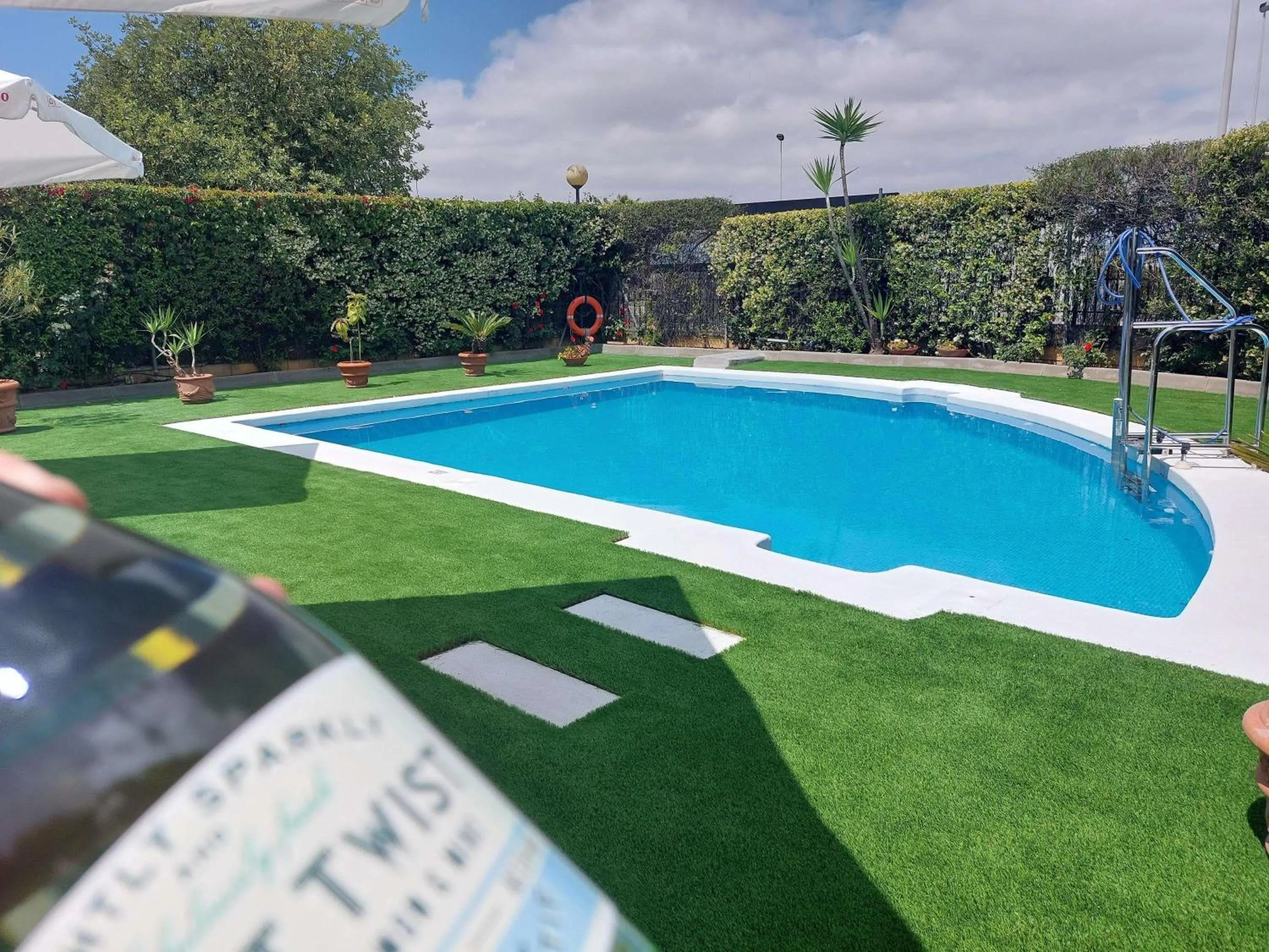 Pool view in Ibis Jerez De La Frontera Cadiz