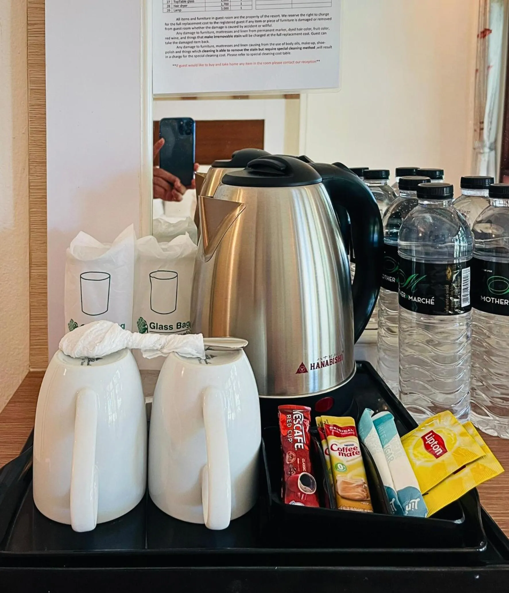 Coffee/tea facilities in Tonsai Bay Resort