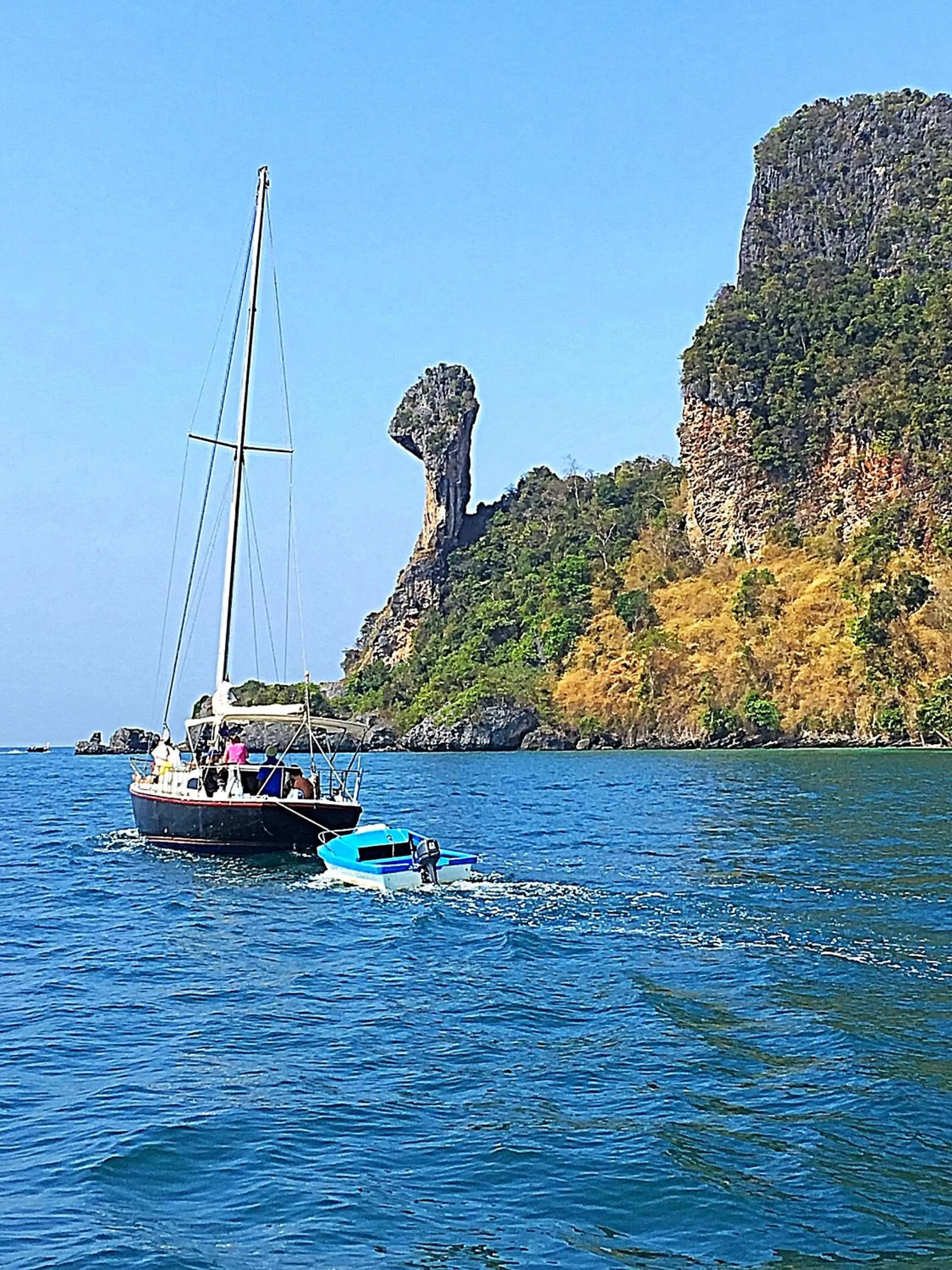 Natural landscape in Tonsai Bay Resort