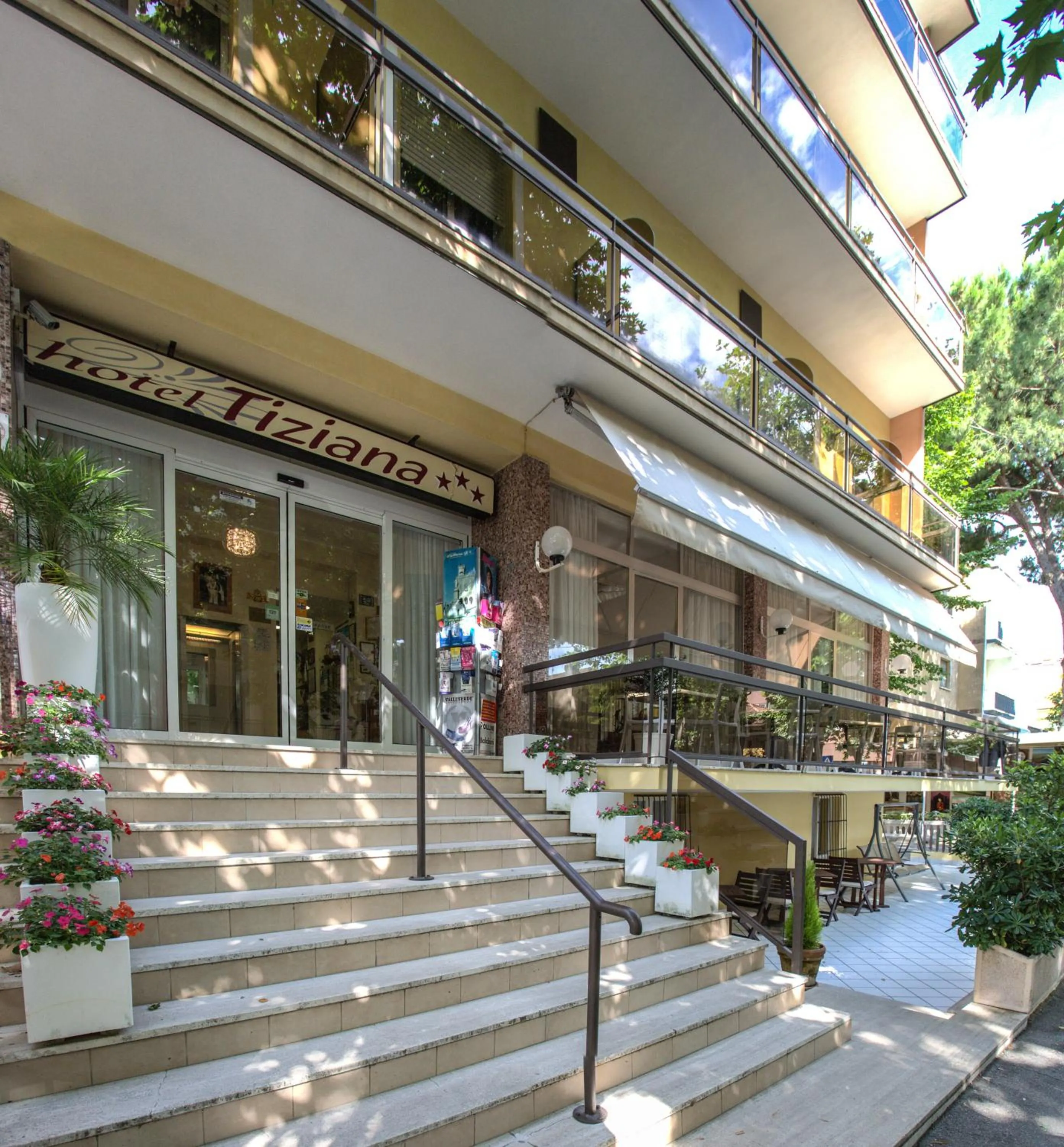 Property building in Hotel Tiziana