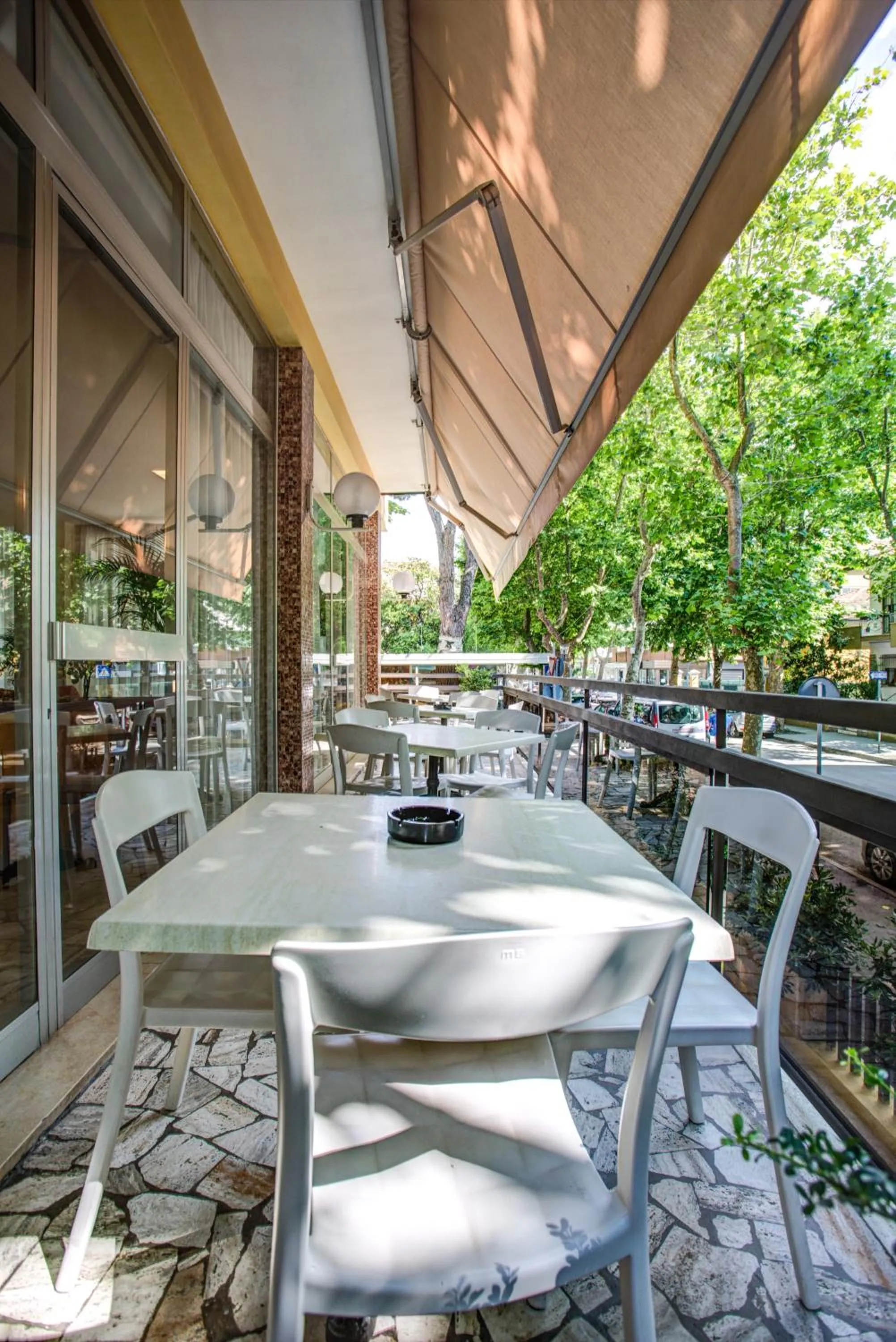 Patio in Hotel Tiziana
