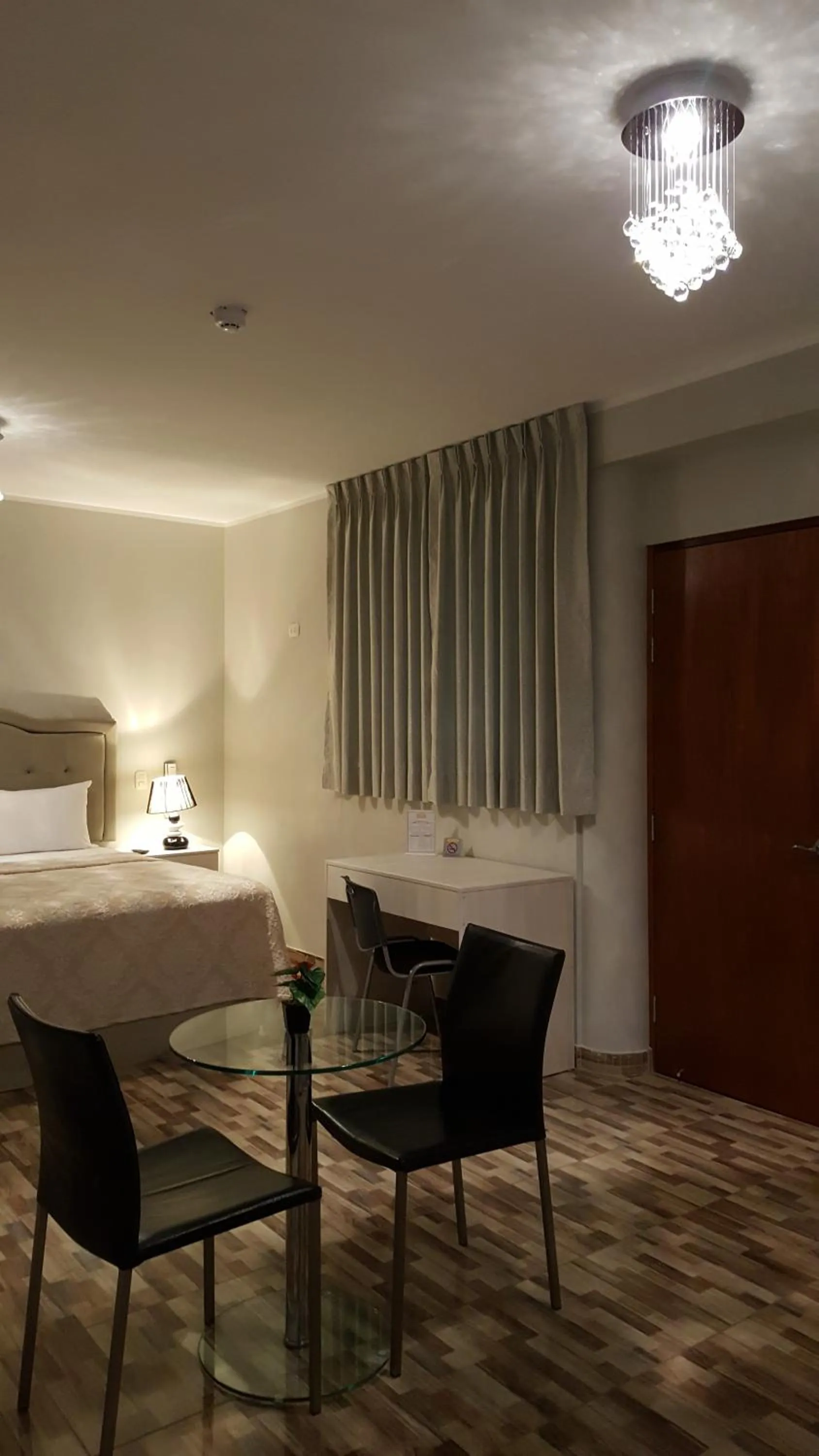 Bed in Terraza Apart Hotel