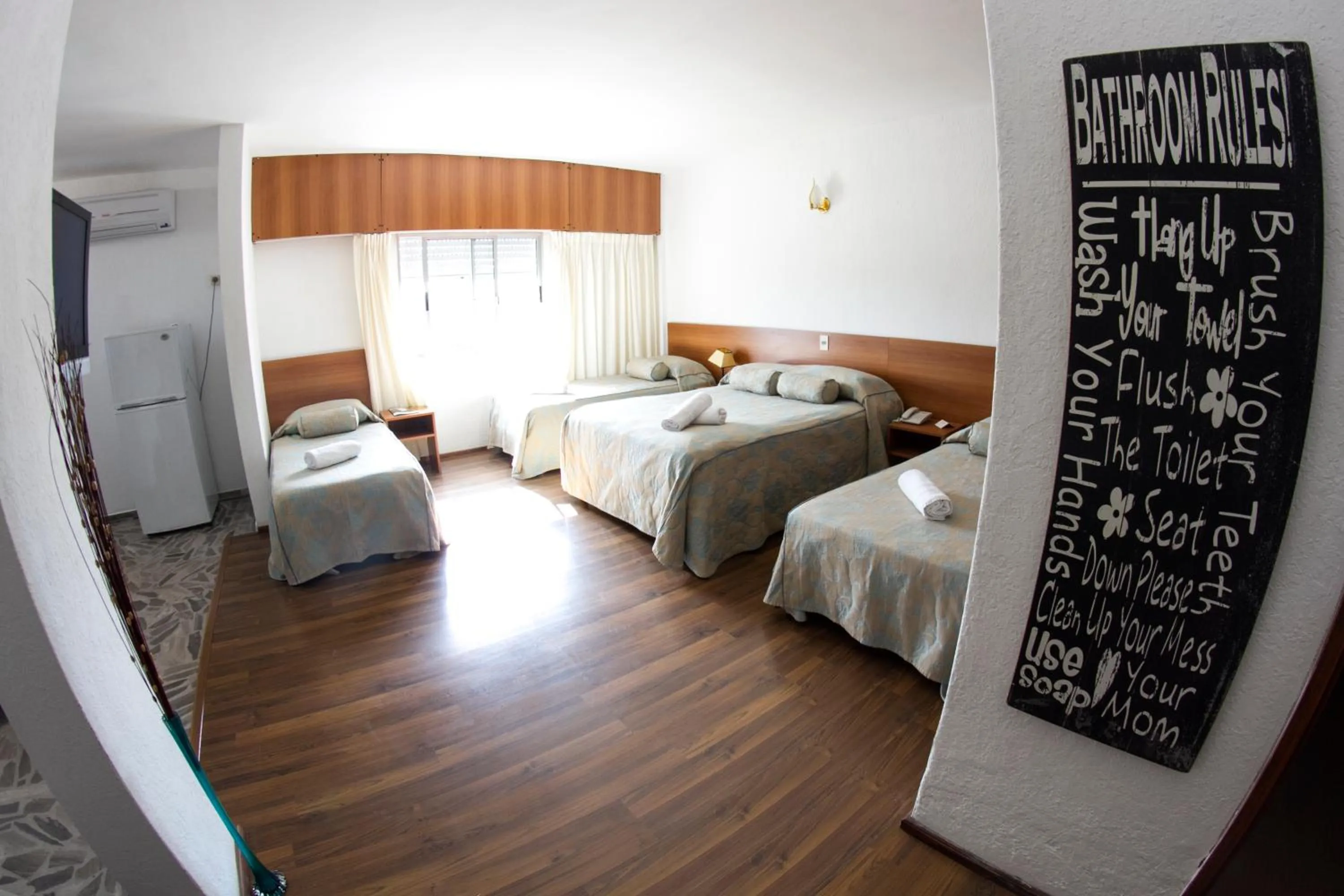 Bed in Hotel Bahamas