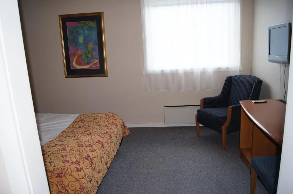 Decorative detail, Bed in Rødberg Hotel