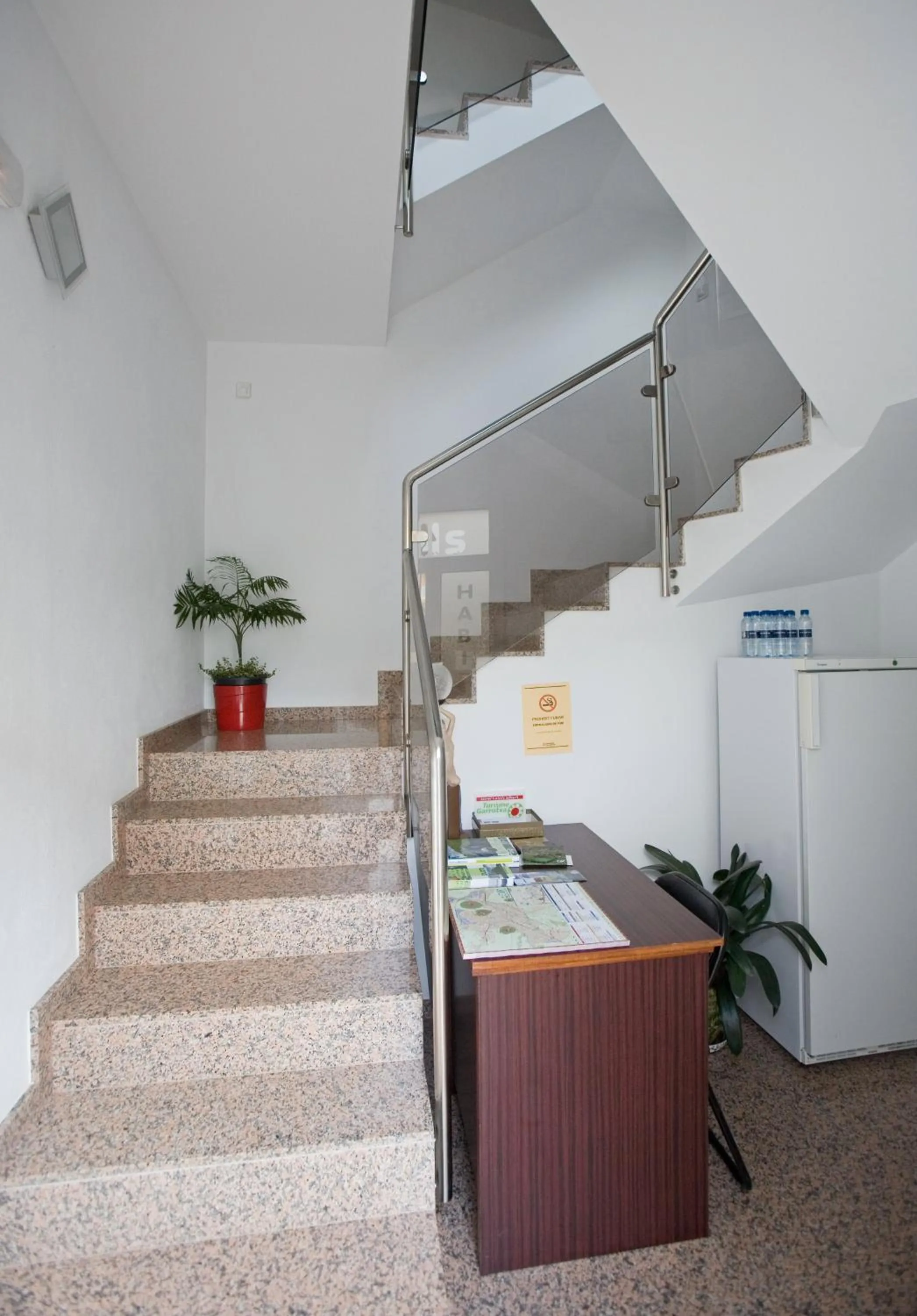 Lobby or reception in Amolls Restaurant i Habitacions