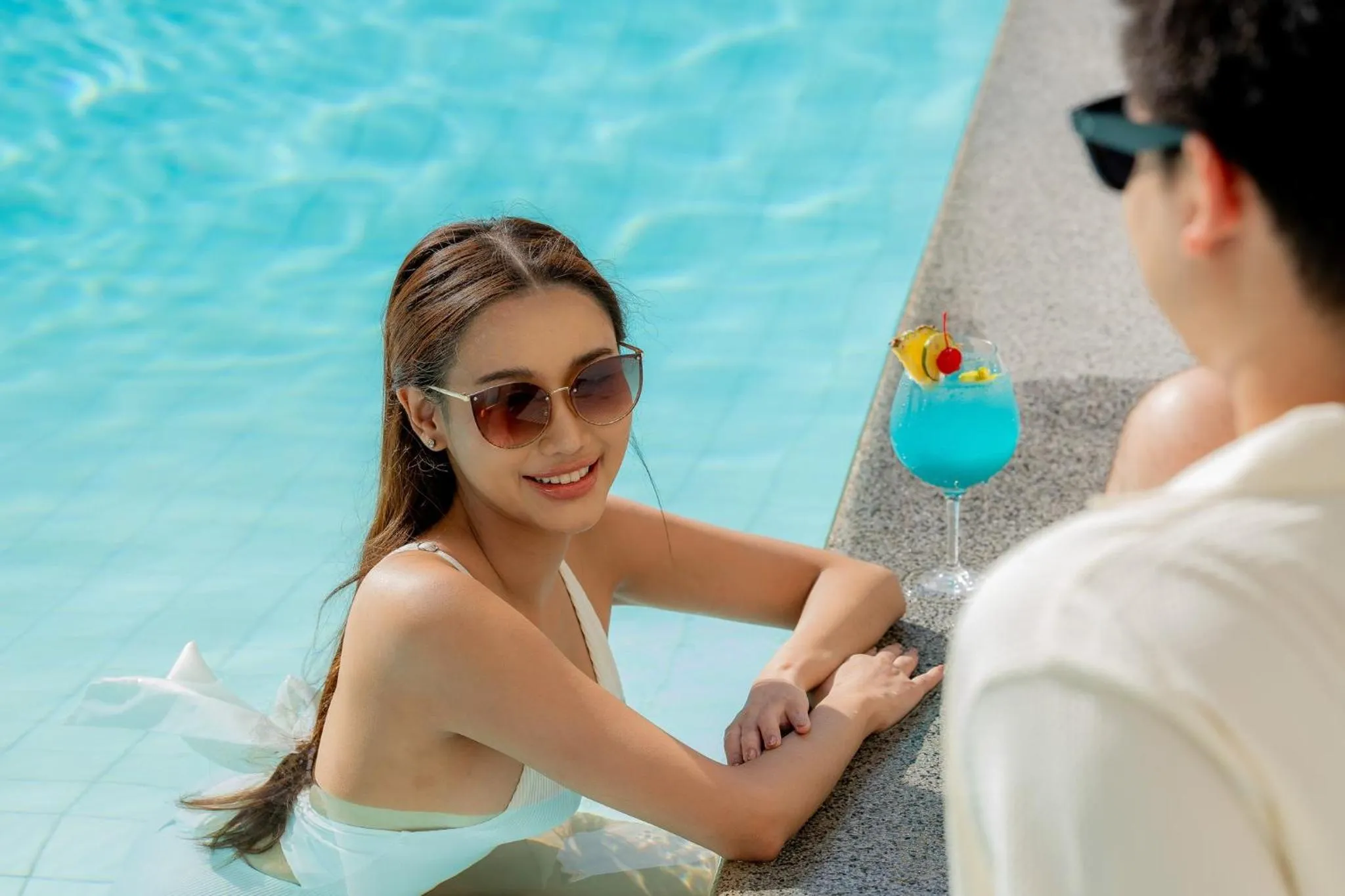 Swimming pool in Holiday Inn Bangkok Silom by IHG