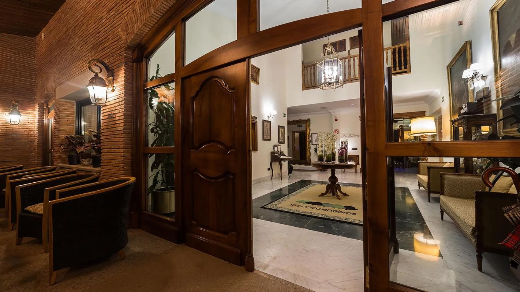 Lobby or reception in Los Cinco Enebros
