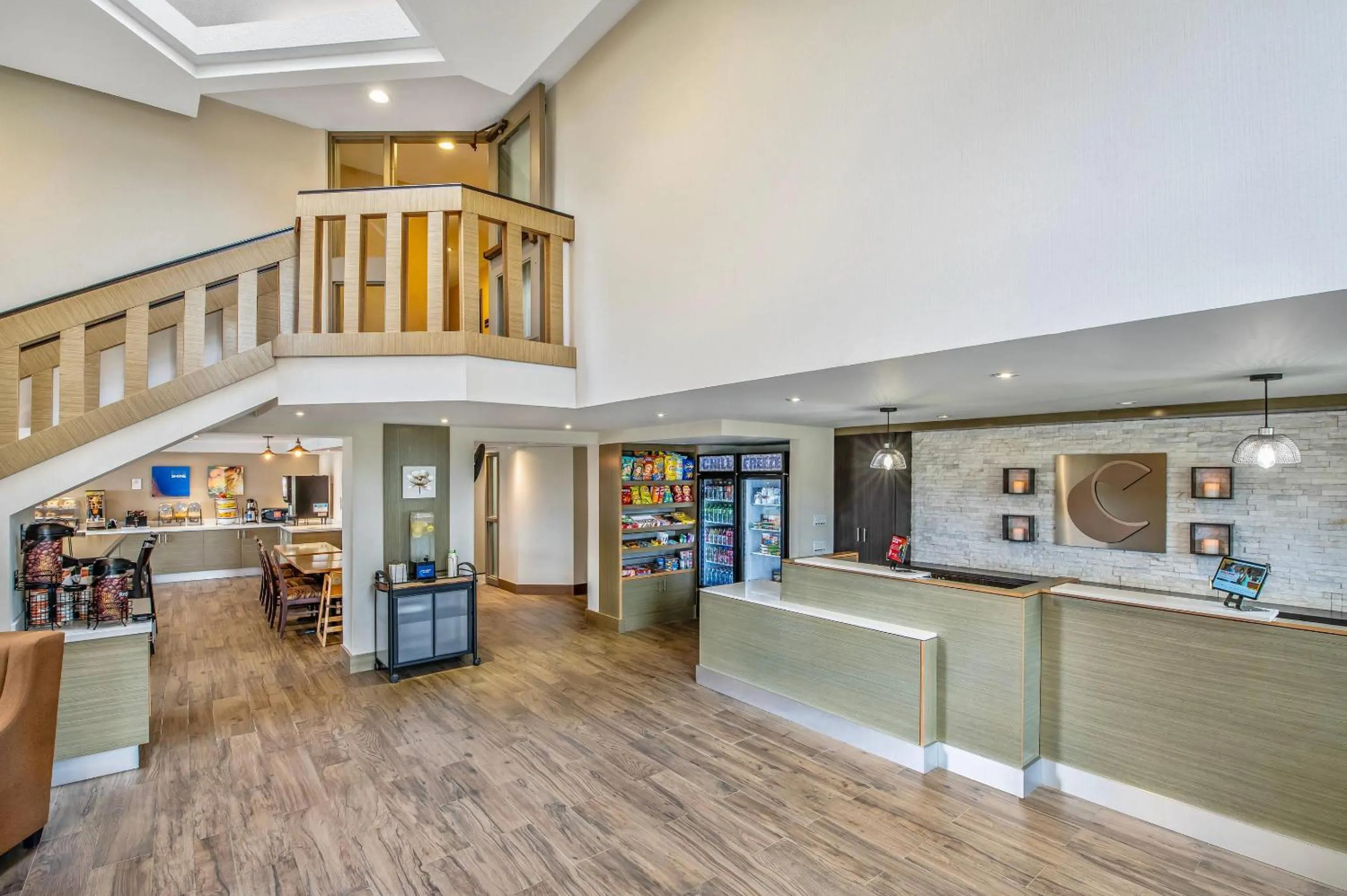 Lobby or reception in Comfort Inn