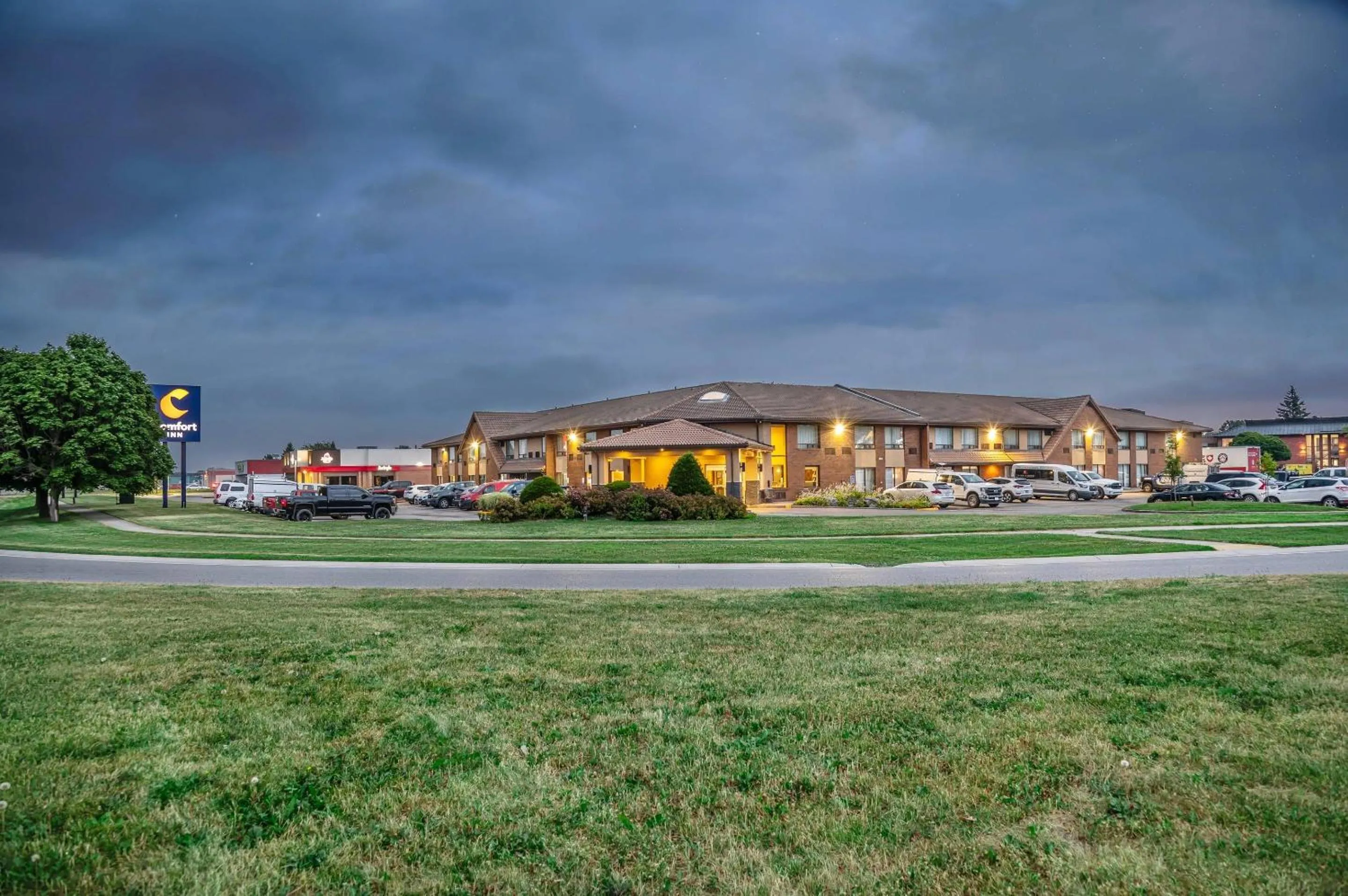 Property building in Comfort Inn