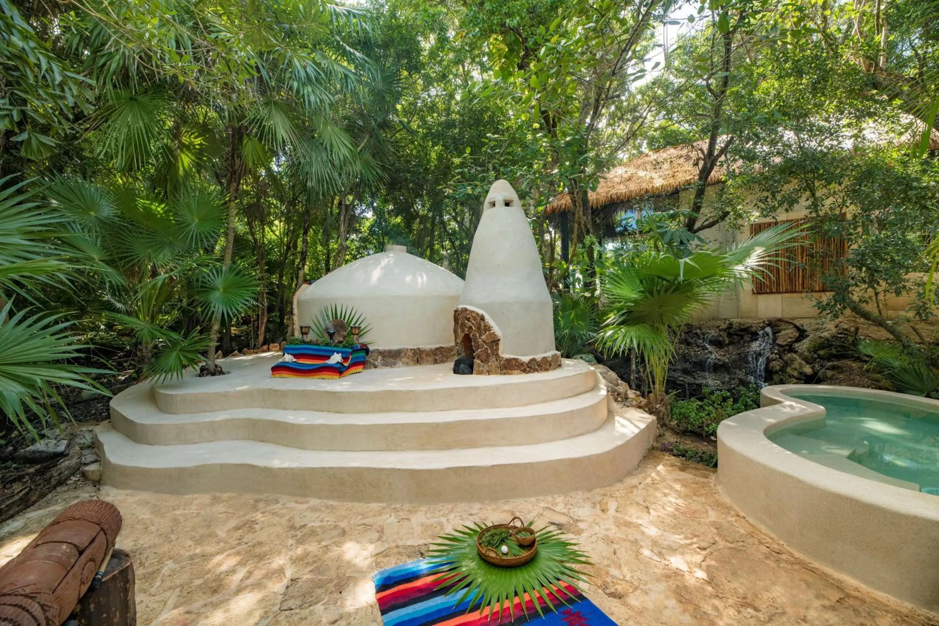 Garden in Viceroy Riviera Maya, a Luxury Villa Resort