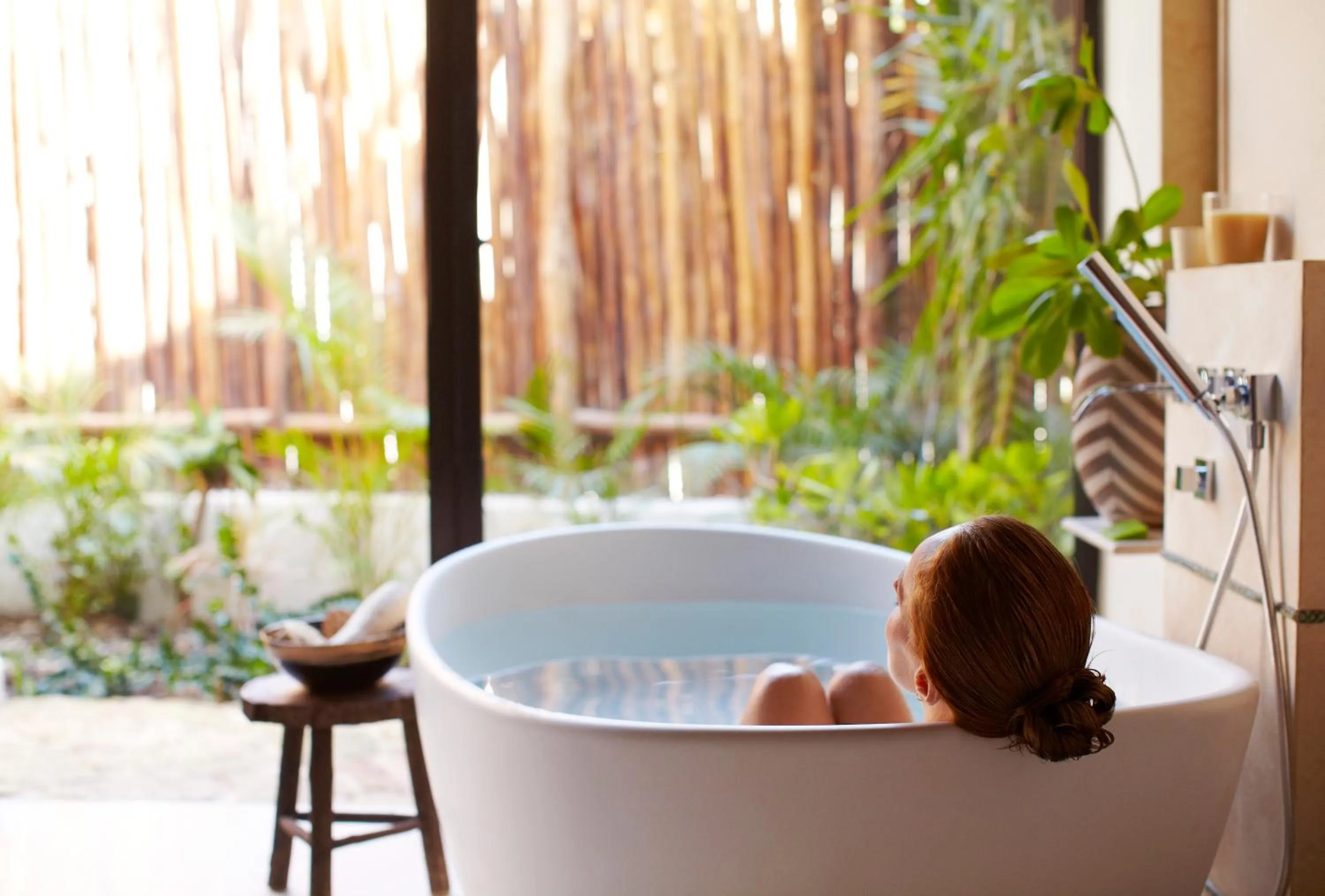 Bathroom in Viceroy Riviera Maya, a Luxury Villa Resort