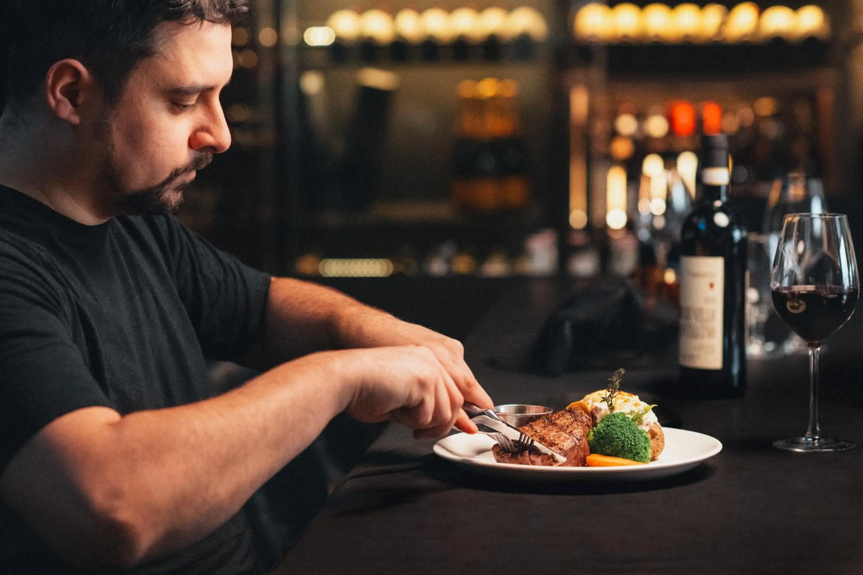 Food and drinks in Hotel Le Montagnais