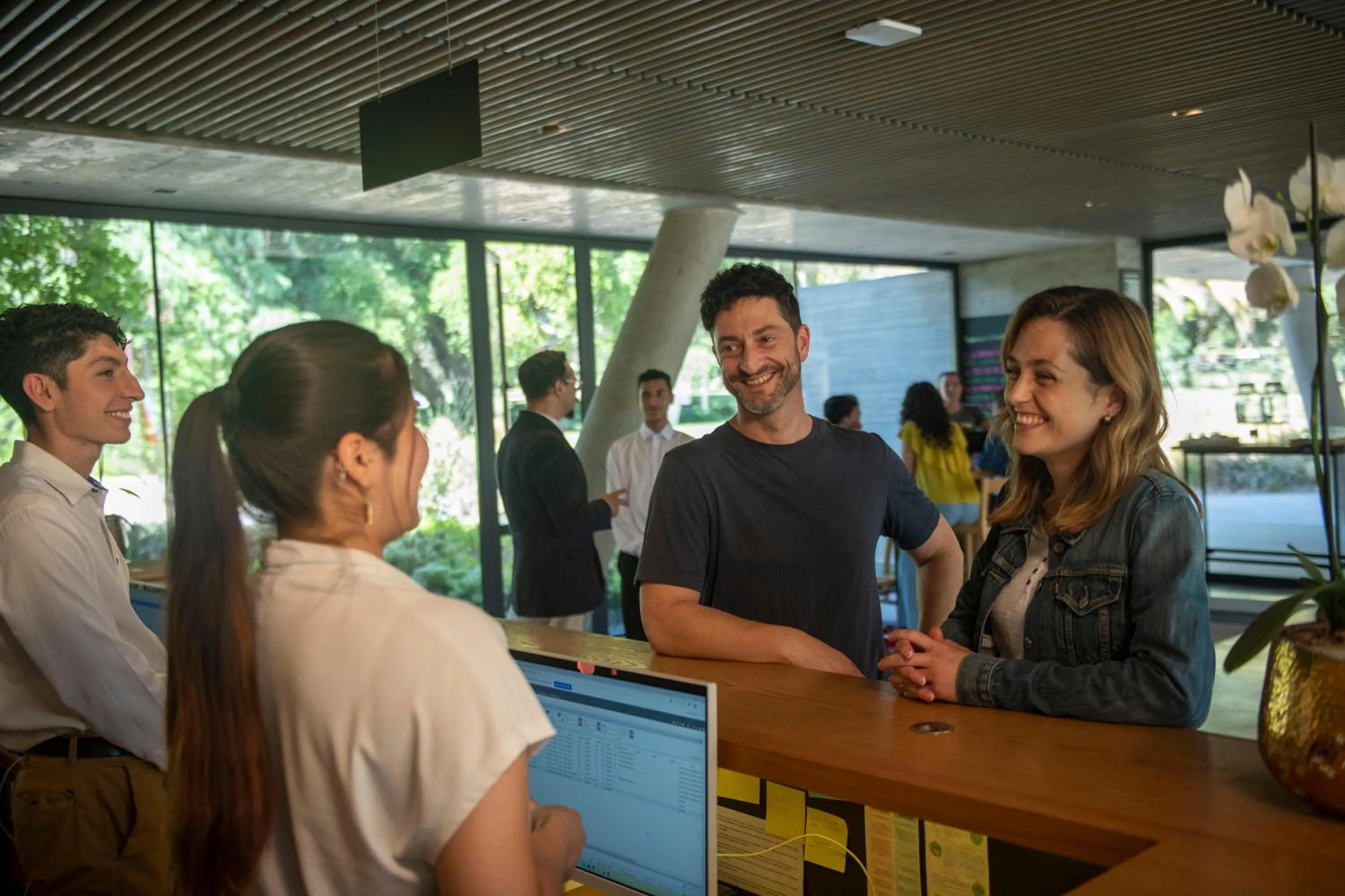 Lobby or reception in Las Majadas Hotel & Centro de Reuniones