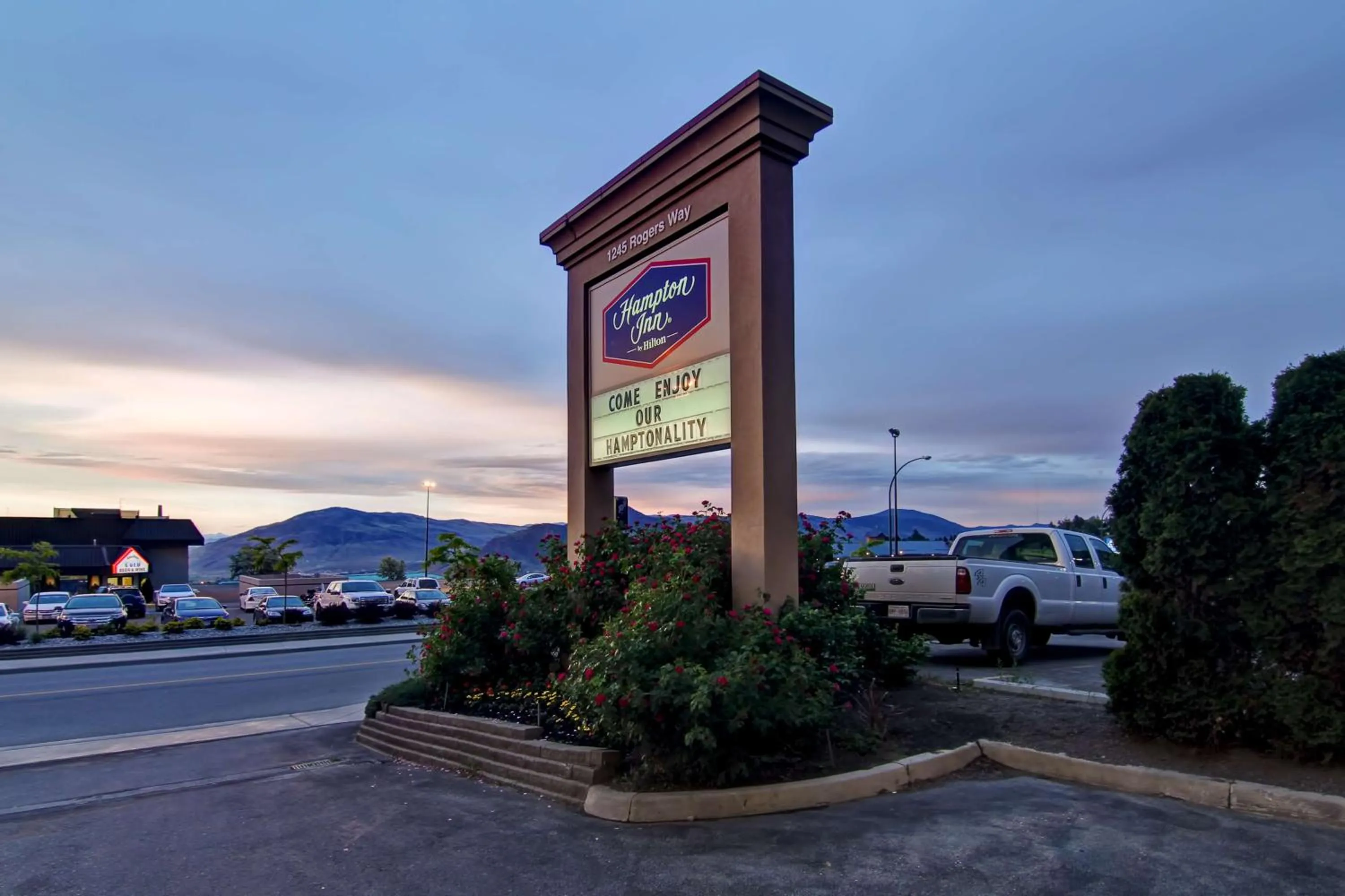 Property building in Hampton Inn by Hilton Kamloops
