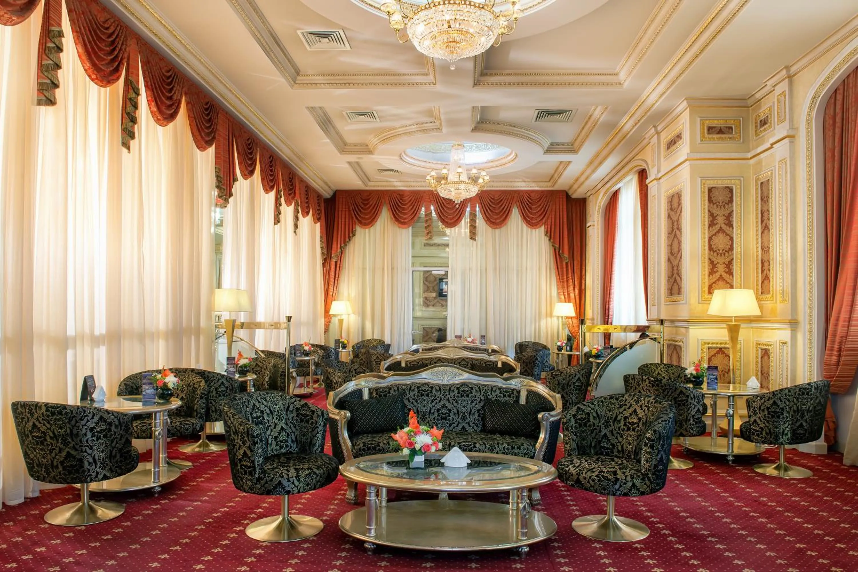 Lobby or reception in Royal Tulip Almaty Hotel