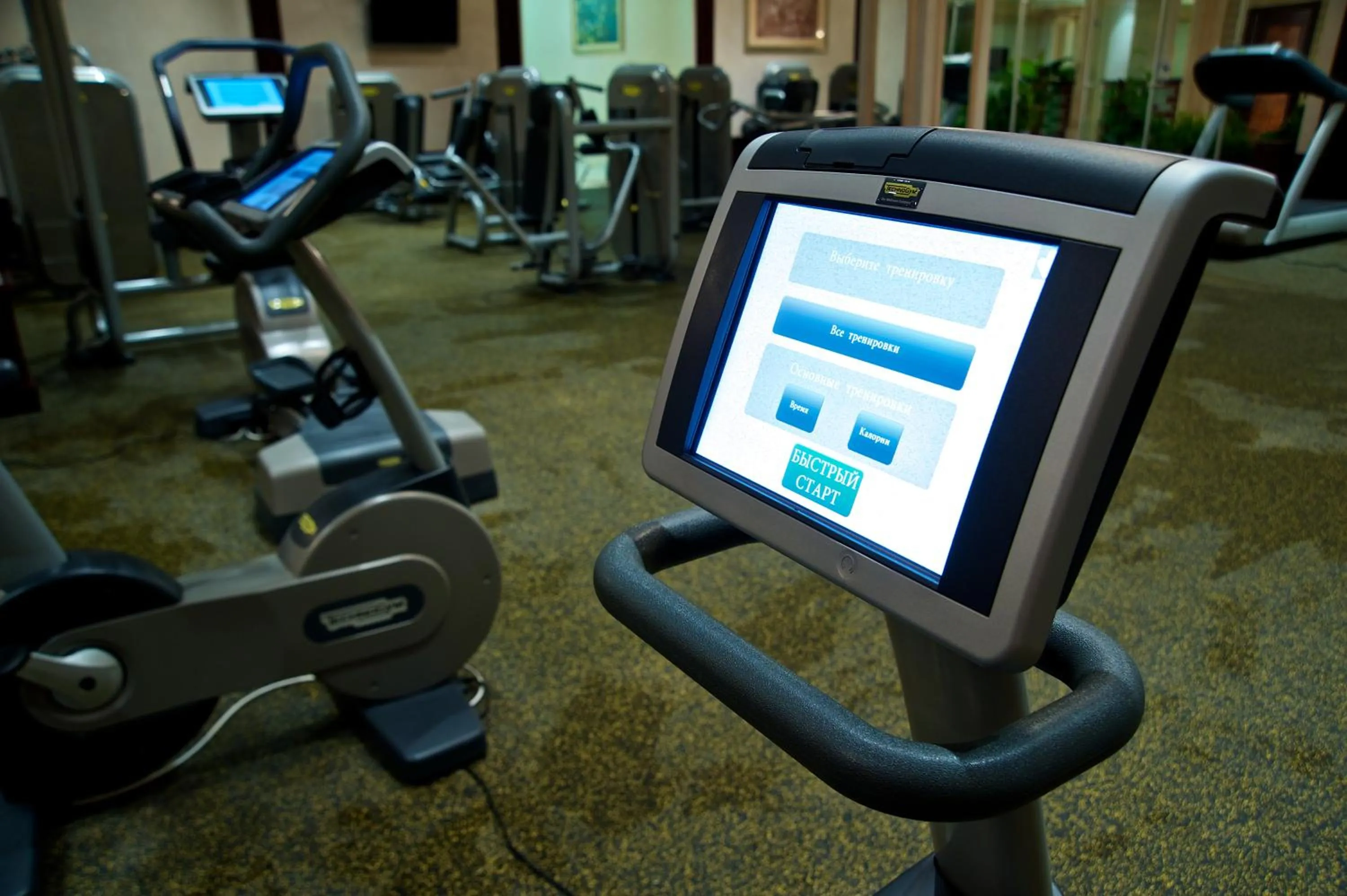 Fitness centre/facilities in Royal Tulip Almaty Hotel