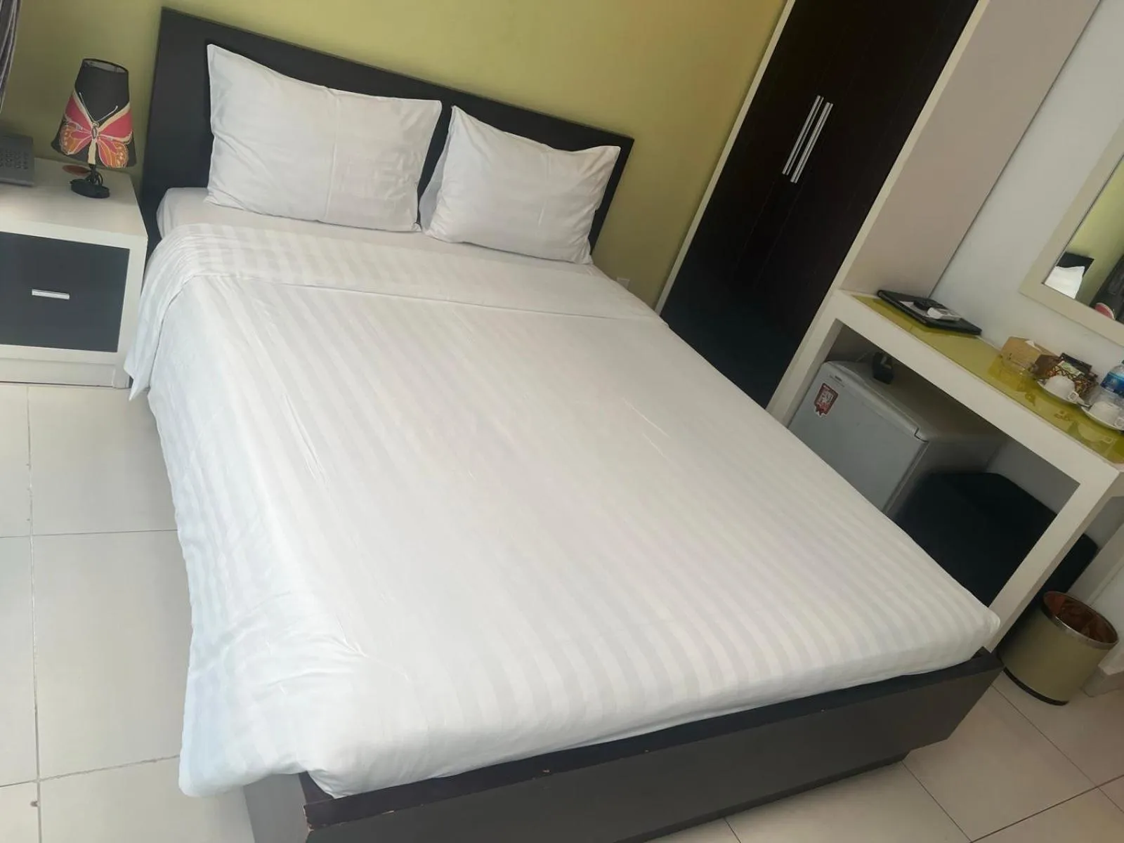 Bed in Minh Khang Hotel