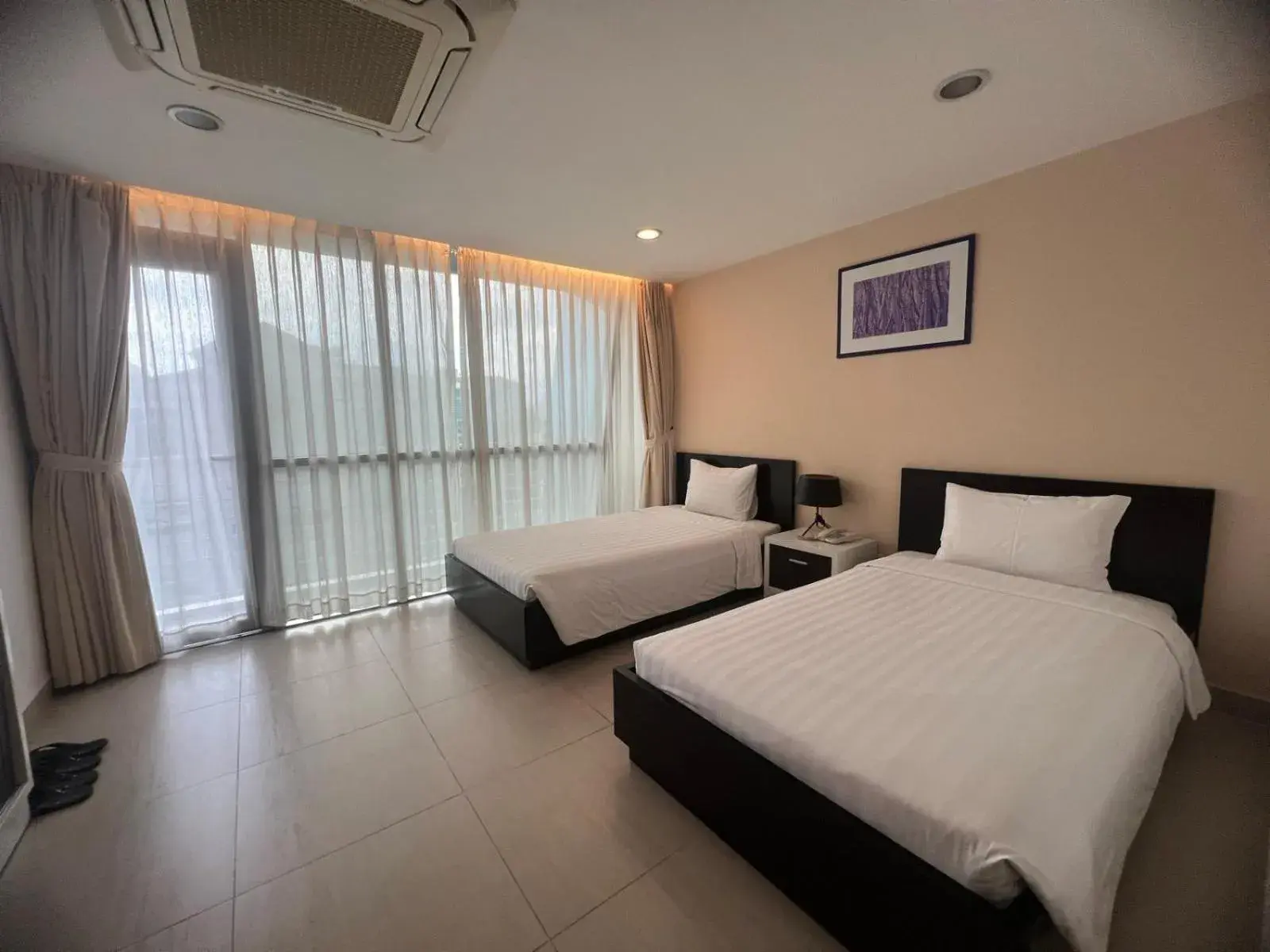 Deluxe Twin Room in Minh Khang Hotel Deluxe Twin Room in Minh Khang Hotel