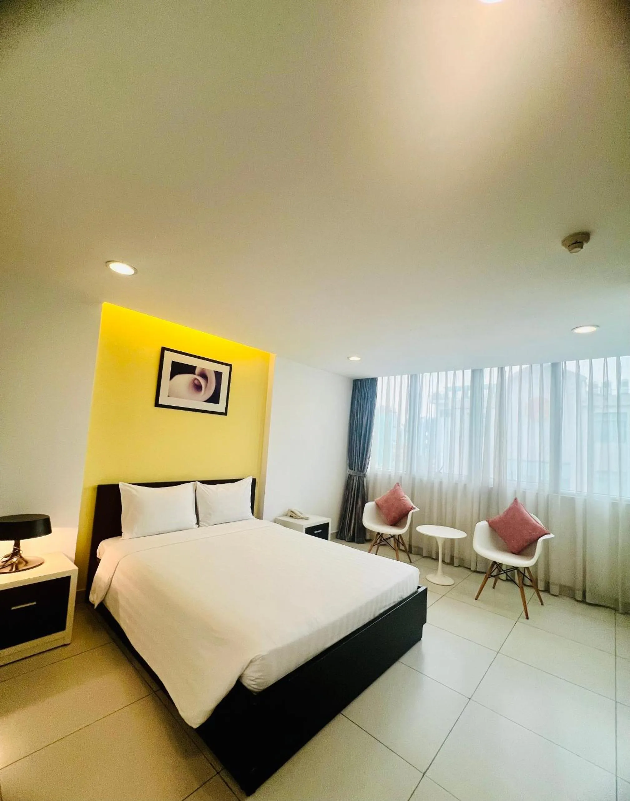 Bed in Minh Khang Hotel