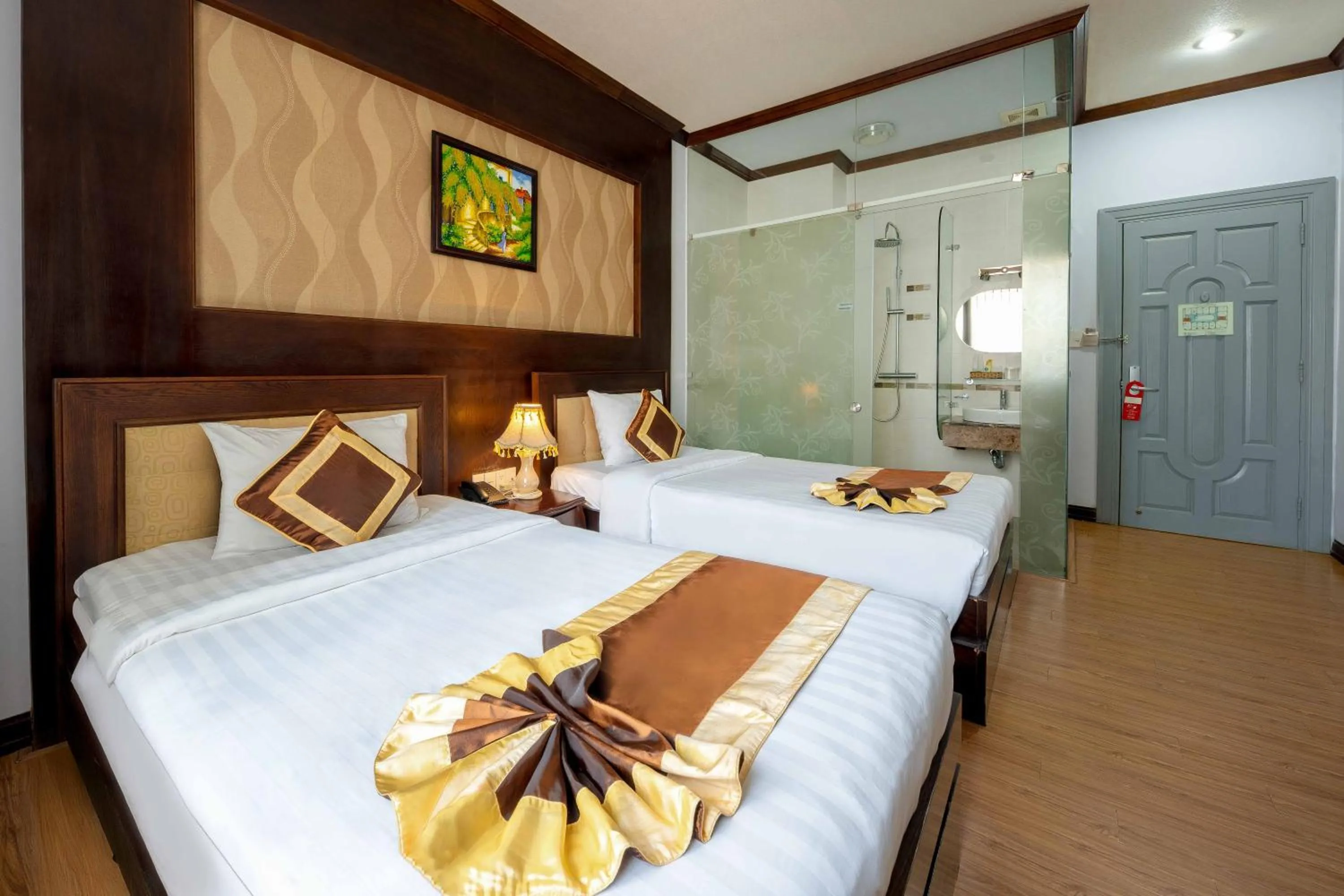 Bed in Rembrandt Hotel Nha Trang