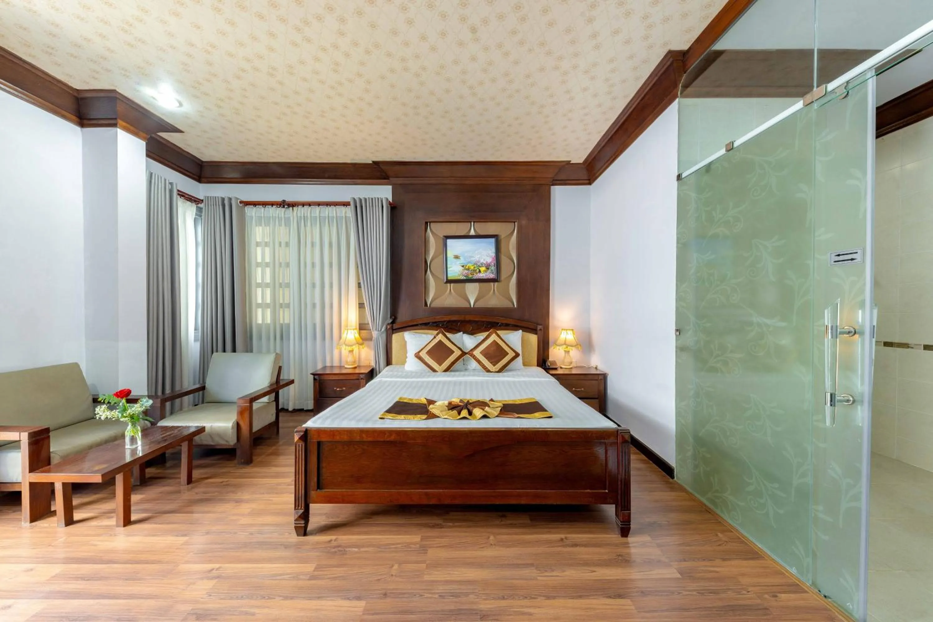 Bed in Rembrandt Hotel Nha Trang