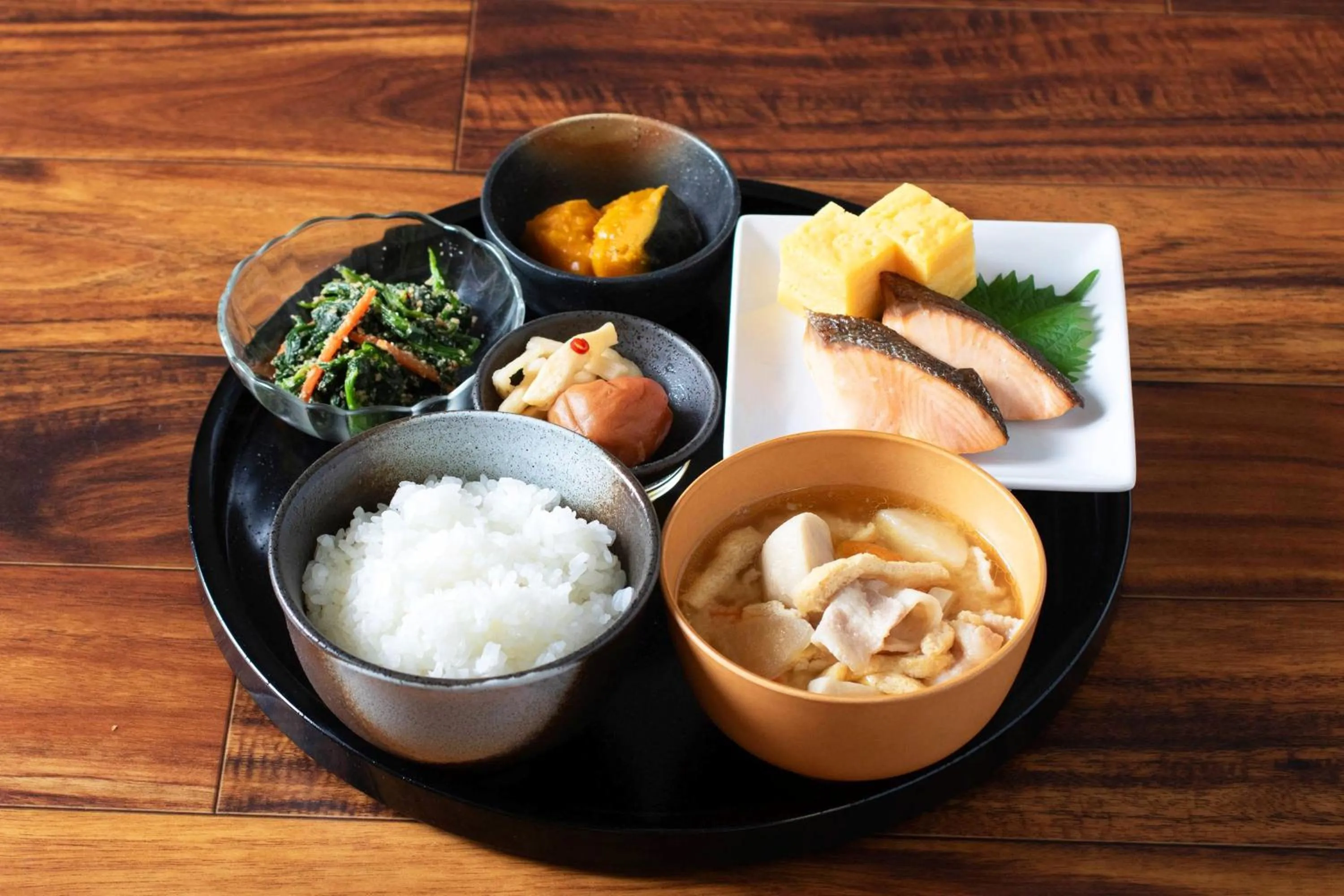 Breakfast in remm Akihabara