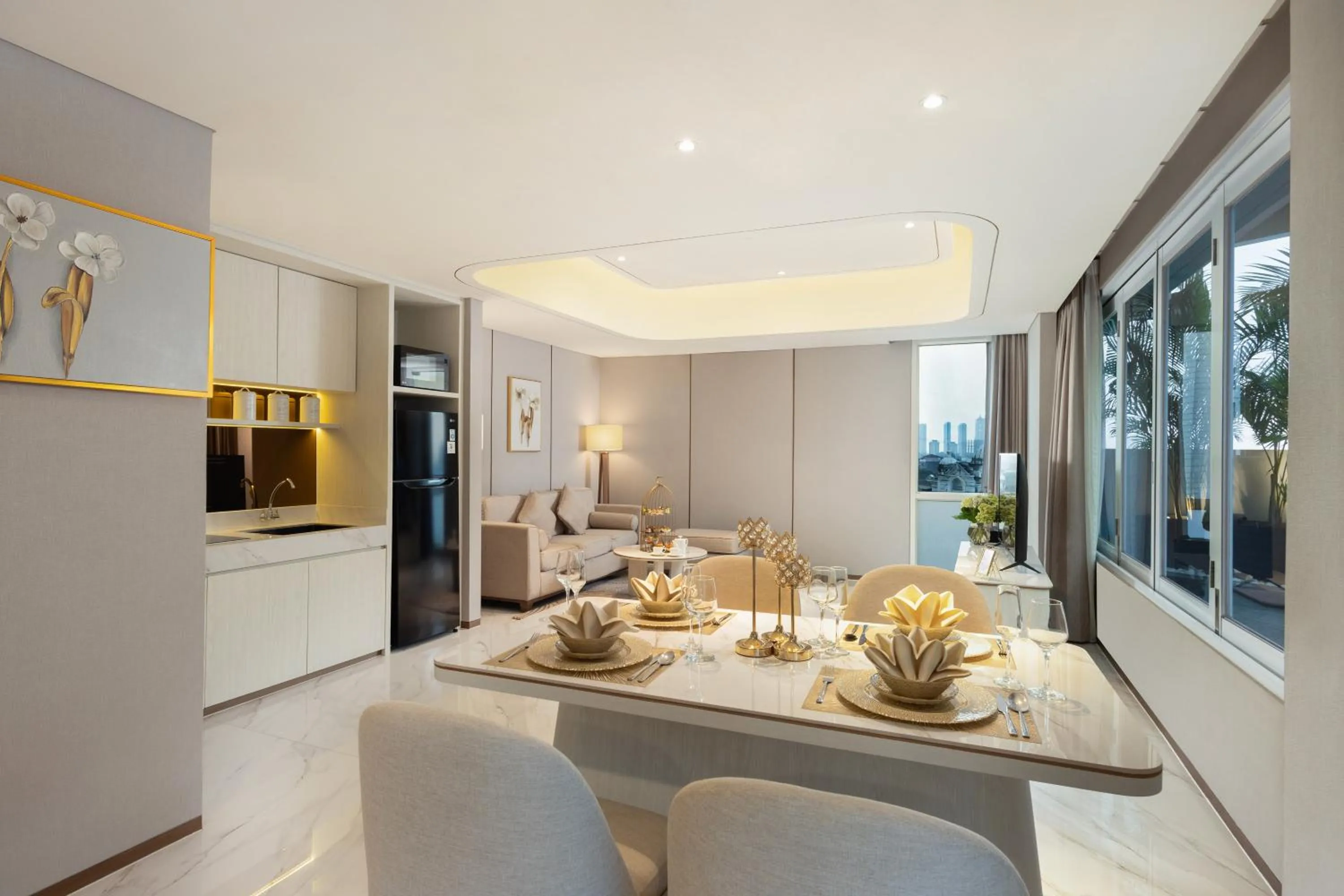 Living room in Atria Hotel Gading Serpong