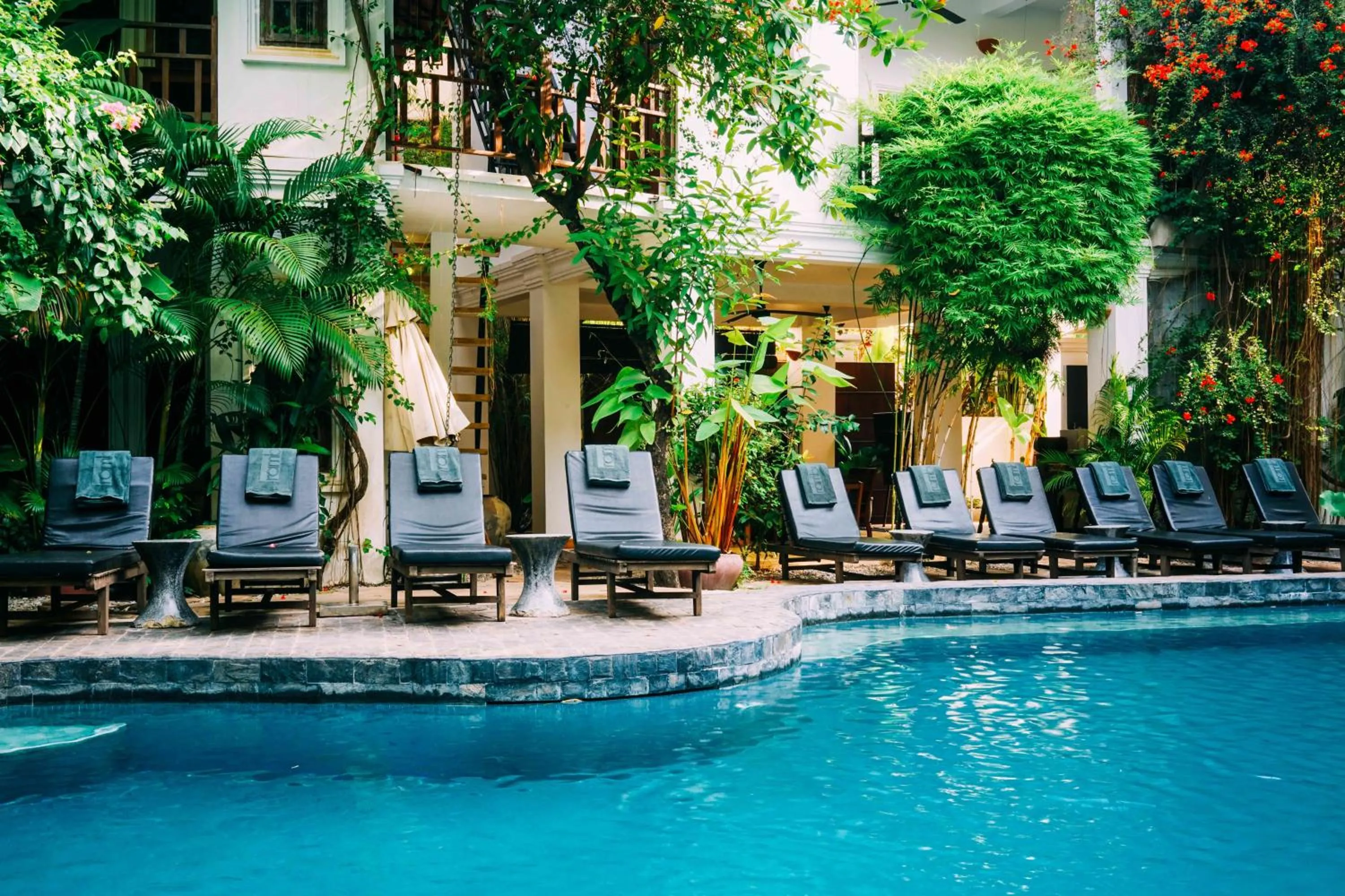 Pool view in Rambutan Resort – Siem Reap