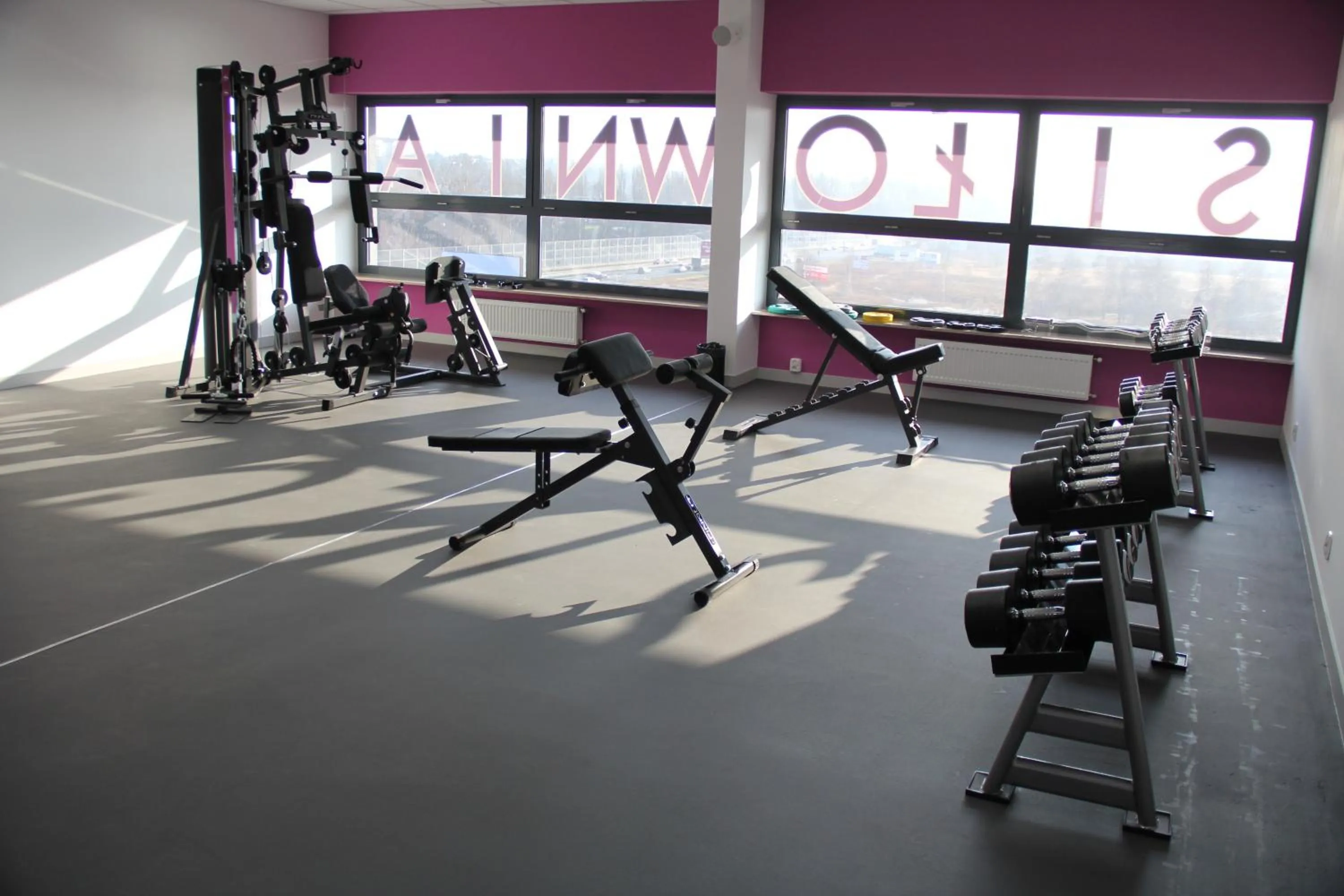 Fitness centre/facilities in Hotel Szafran