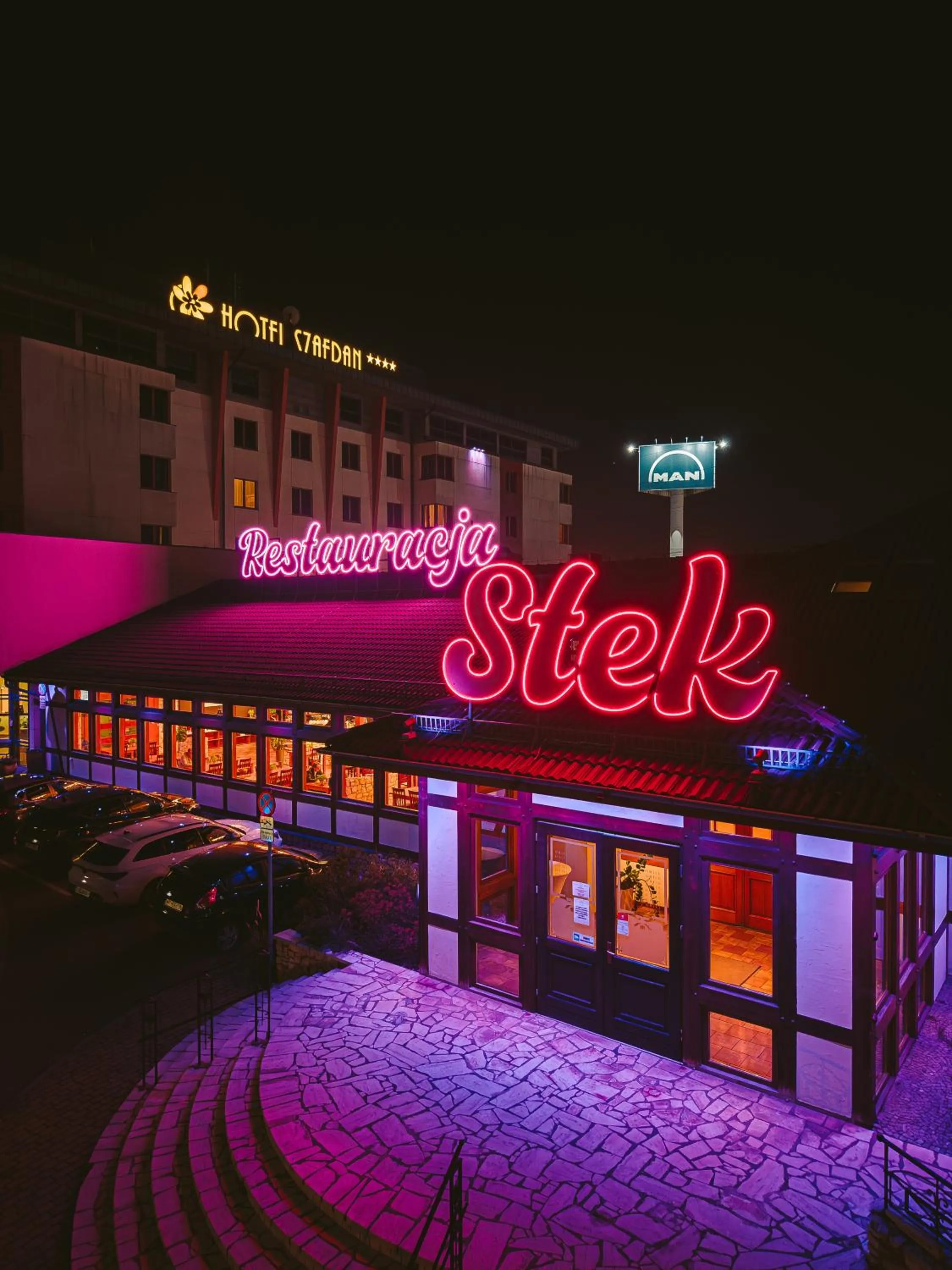 Property building in Hotel Szafran