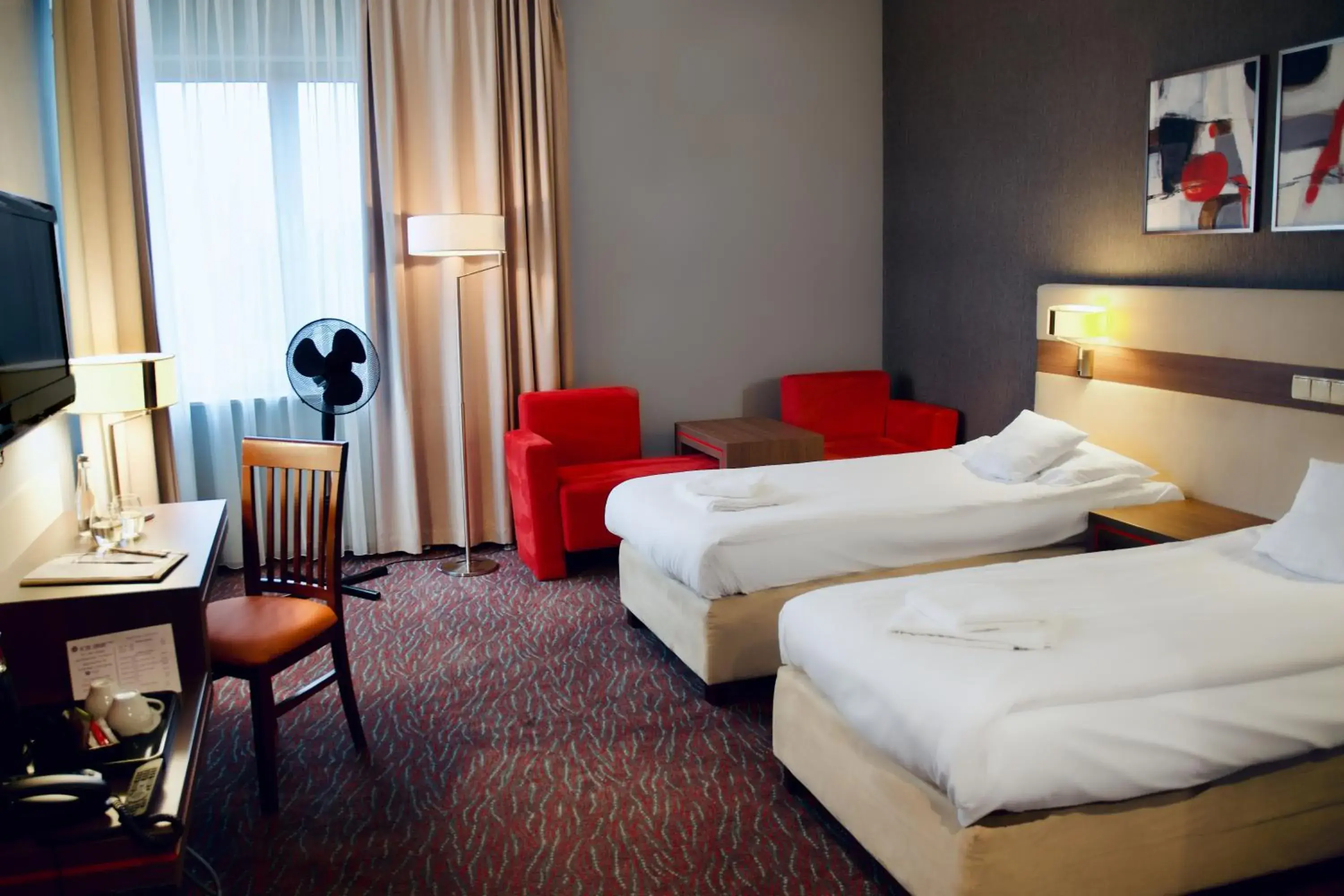 Economy Double or Twin Room in Hotel Szafran Economy Double or Twin Room in Hotel Szafran