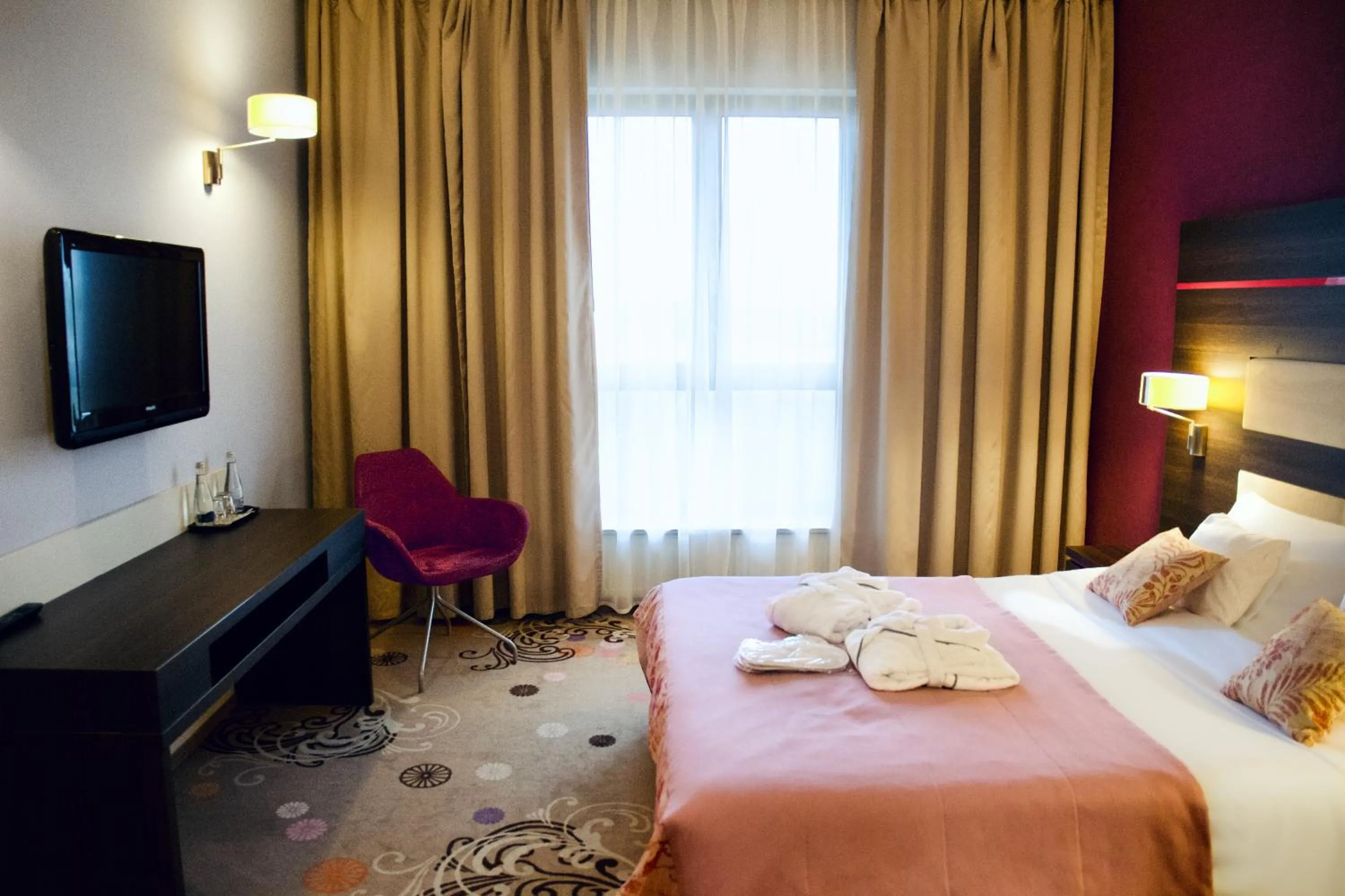 Bedroom, Bed in Hotel Szafran