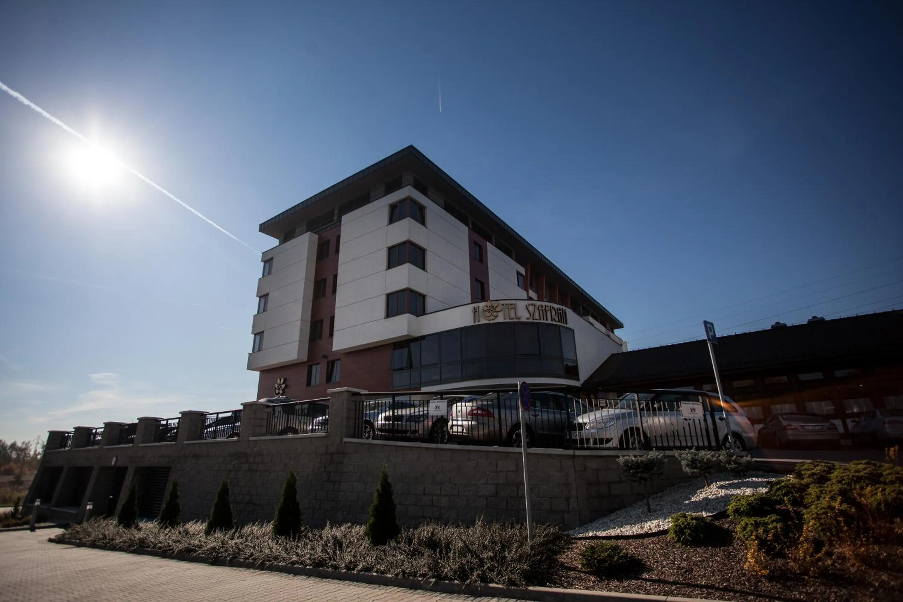 Property building in Hotel Szafran