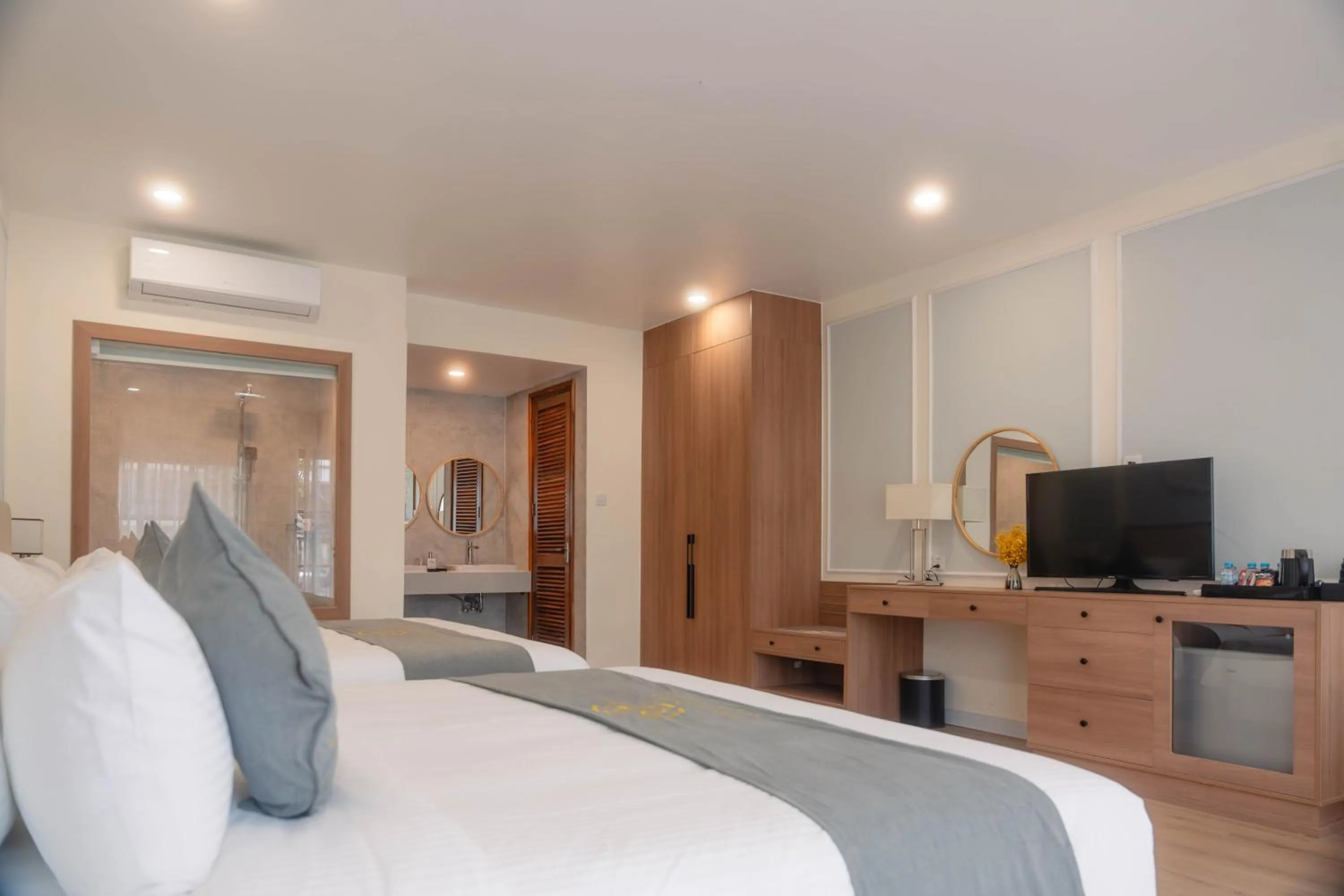 Photo of the whole room, Bed in Villa Oasis