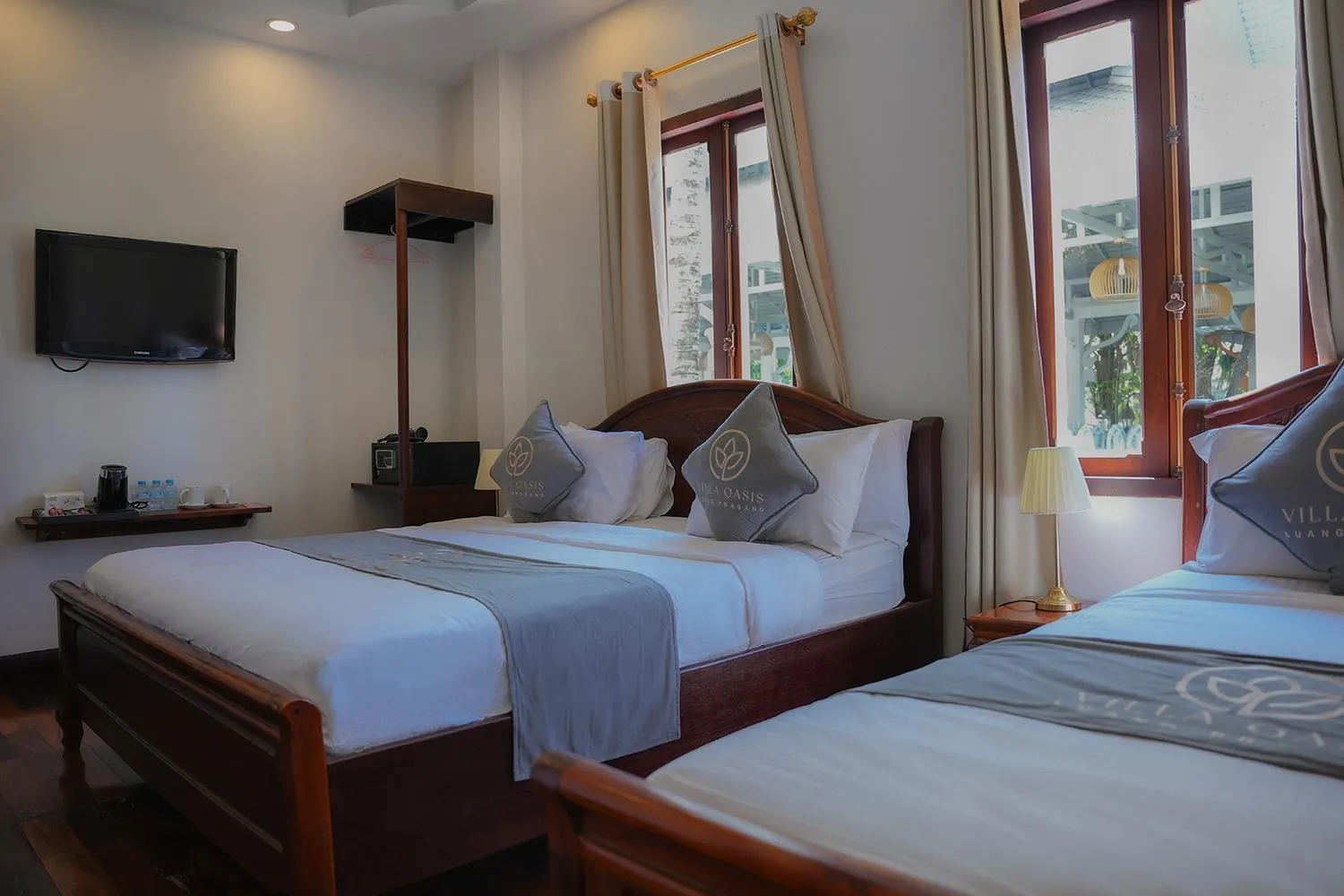 Photo of the whole room, Bed in Villa Oasis