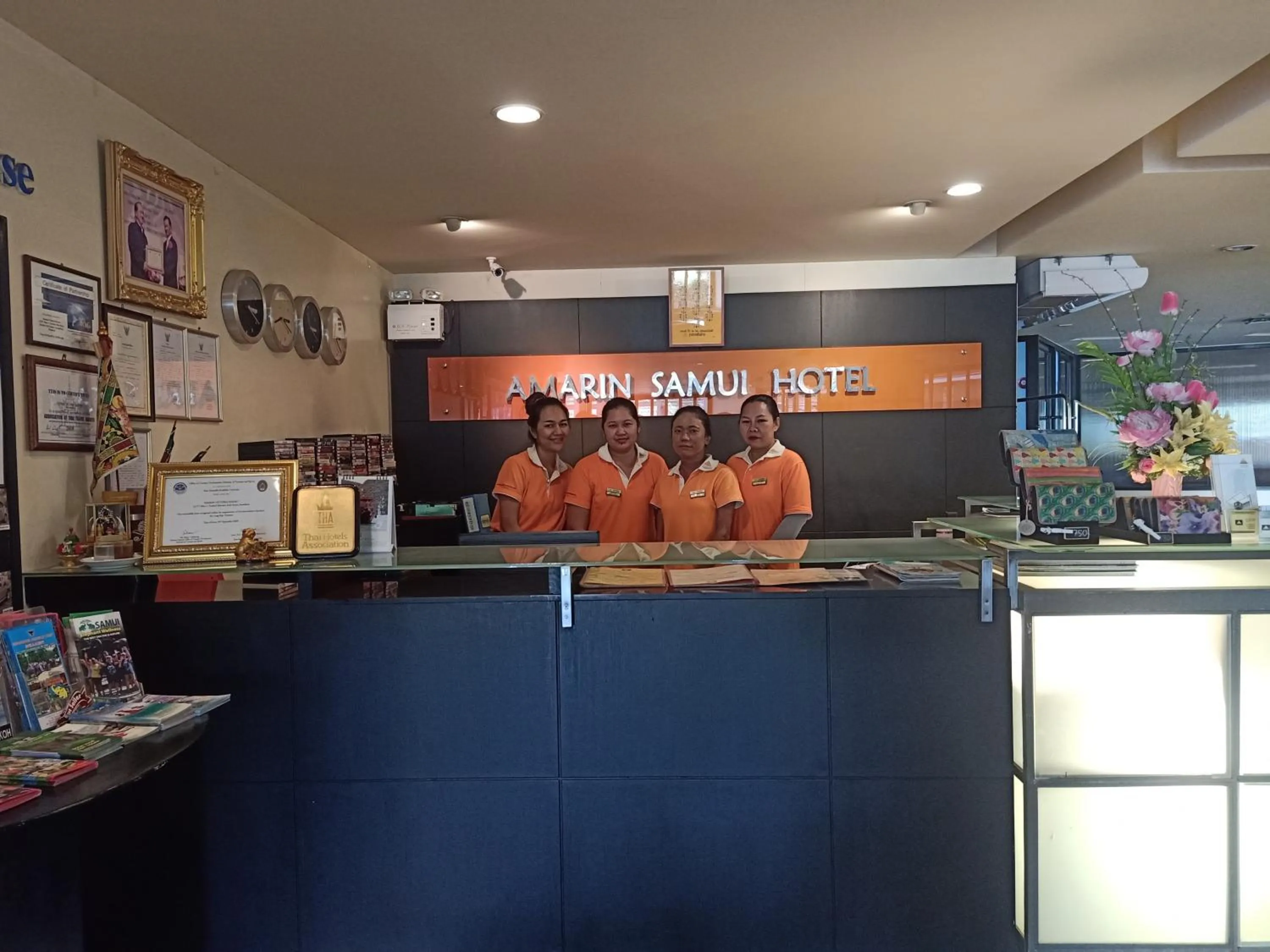 Staff in Amarin Samui Hotel - SHA Plus Certified