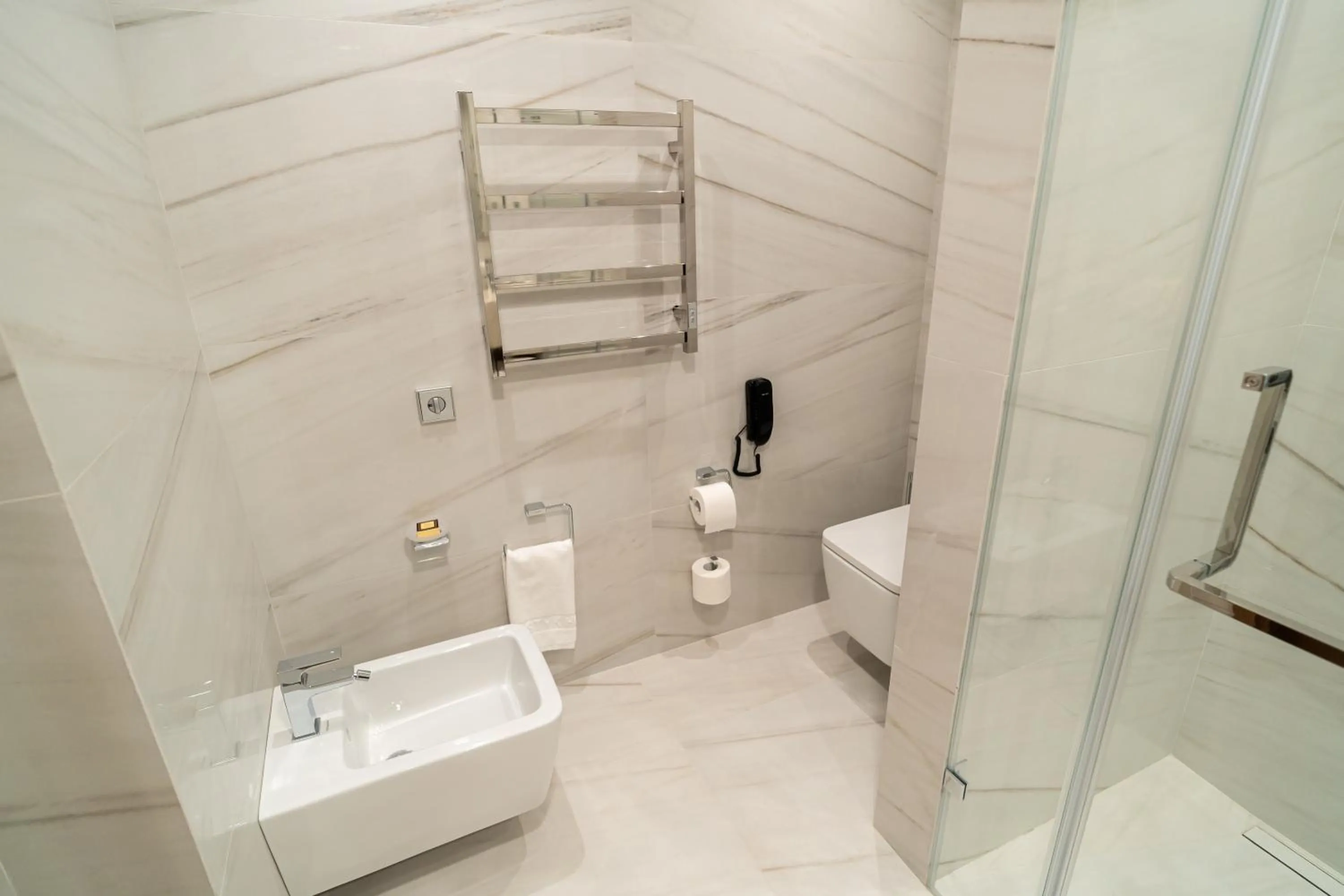 Toilet in The Dostyk Hotel