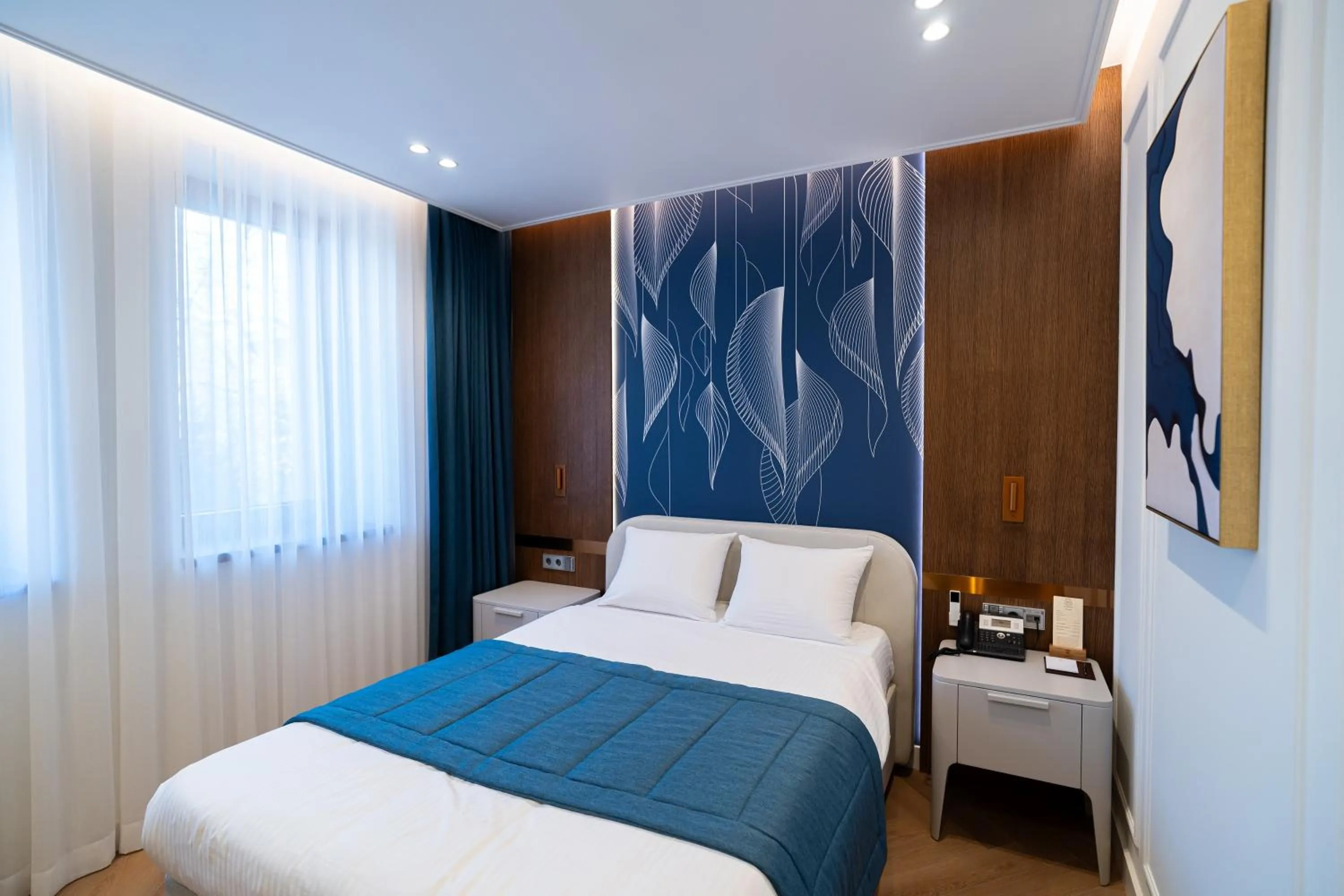 Photo of the whole room, Bed in The Dostyk Hotel