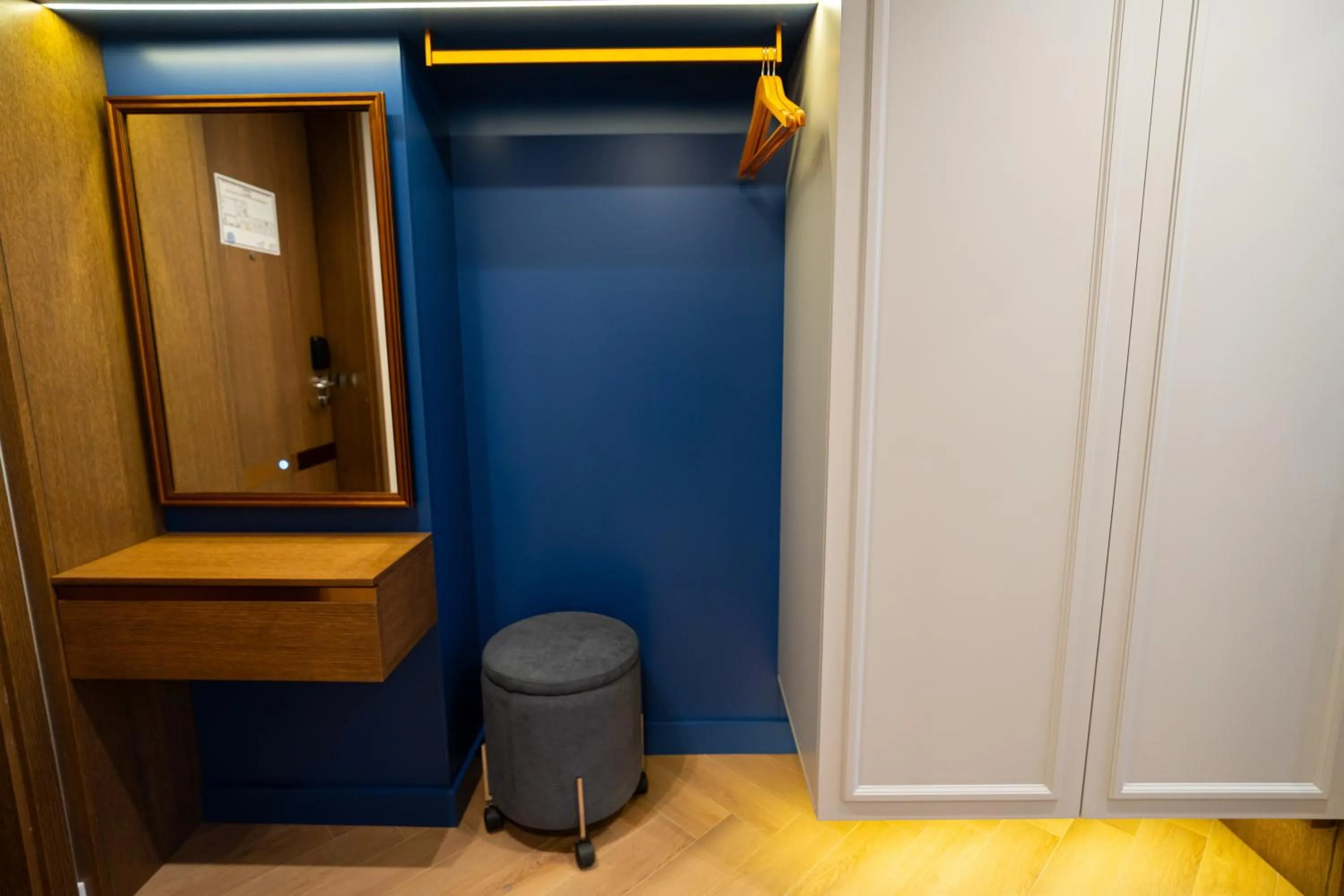 wardrobe in The Dostyk Hotel