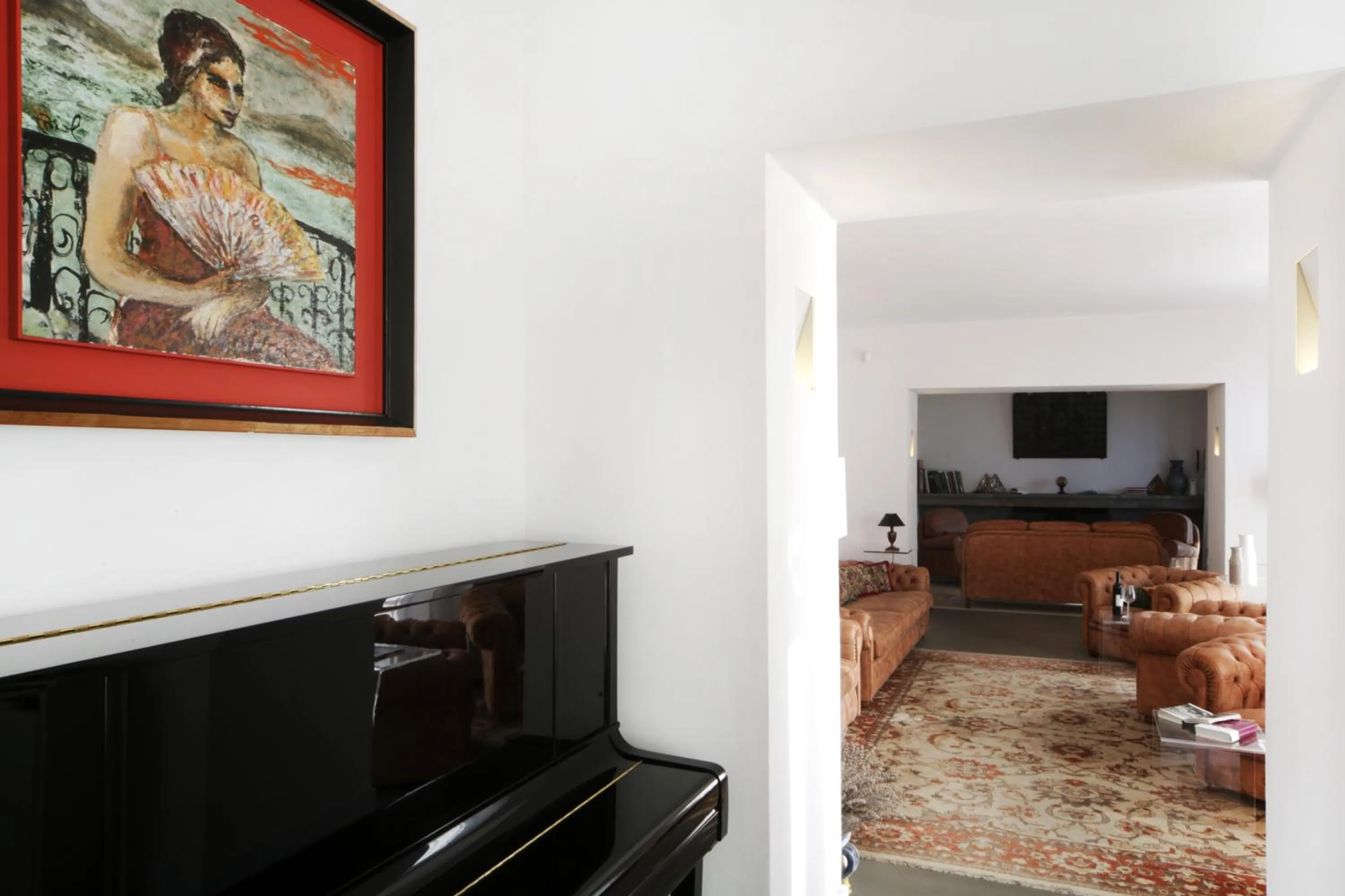 Communal lounge/ TV room in Tenuta Ponziani Wine Resort&Spa