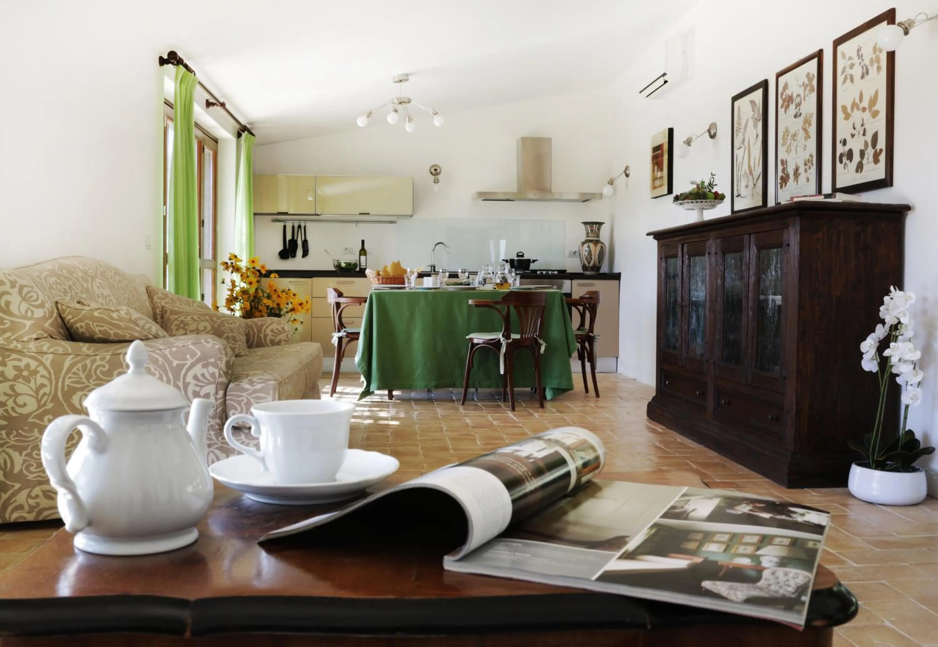 Kitchen or kitchenette in Tenuta Ponziani Wine Resort&Spa