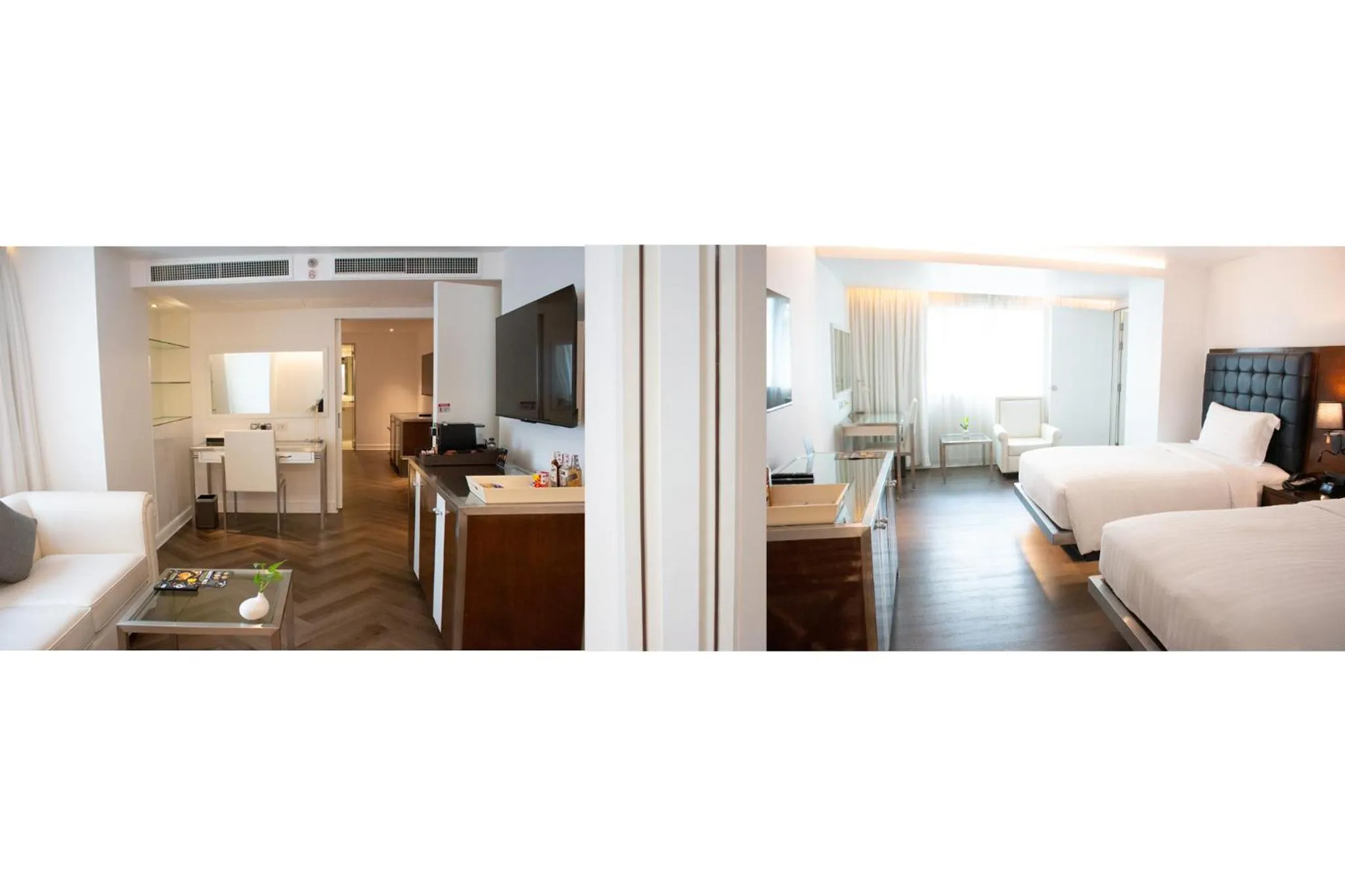 Bedroom, Bed in Night Hotel Bangkok - Sukhumvit 15