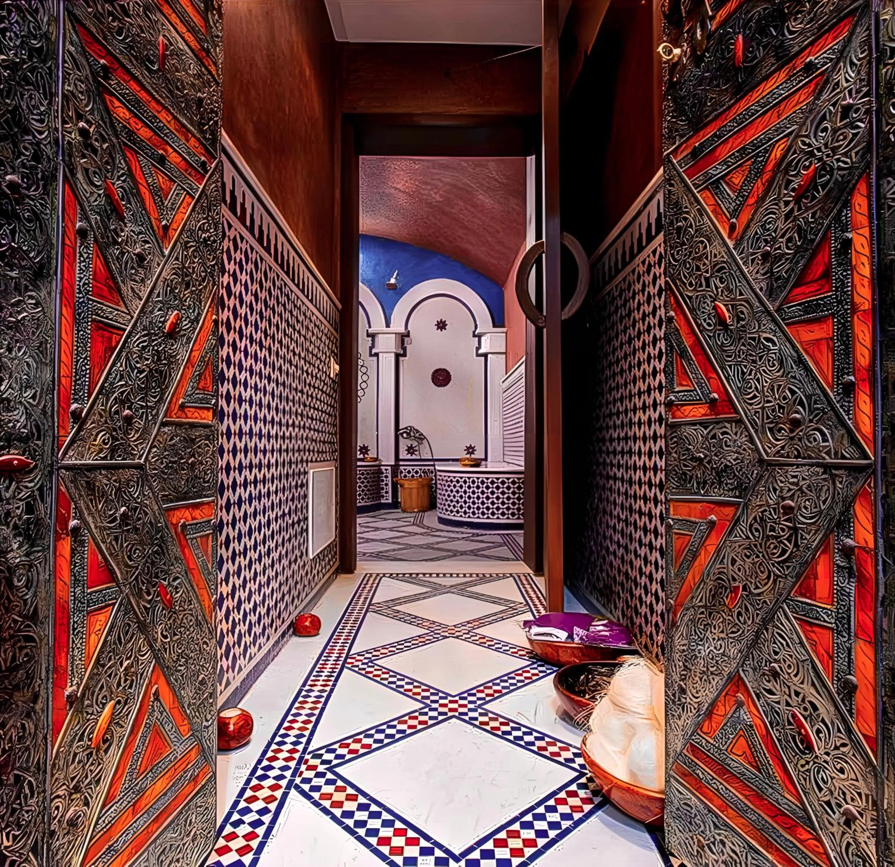 Steam room in Art Palace Suites & Spa