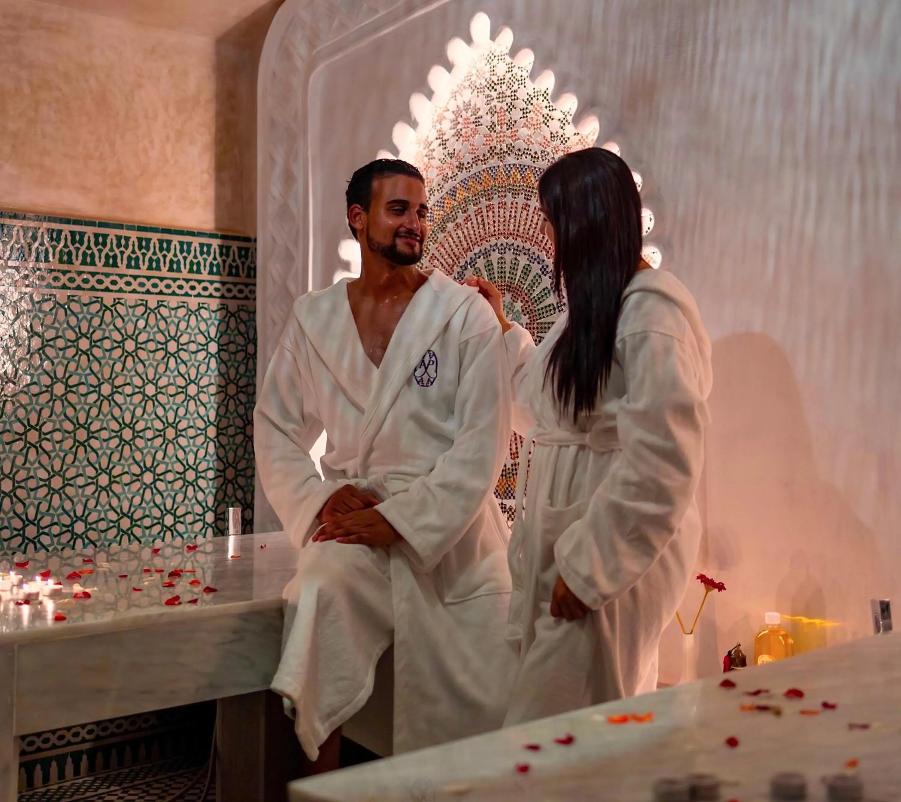Steam room in Art Palace Suites & Spa