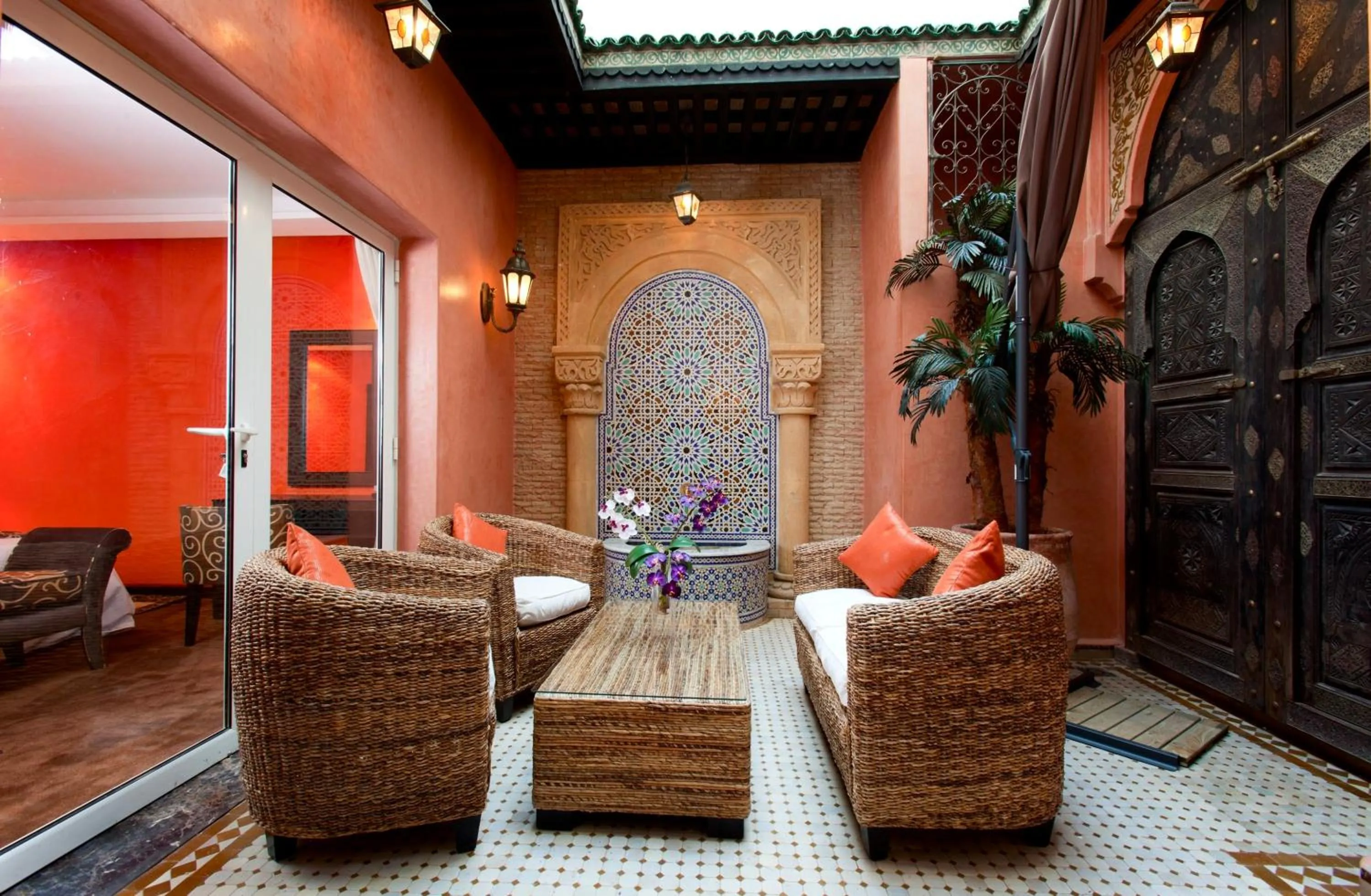 Patio in Art Palace Suites & Spa